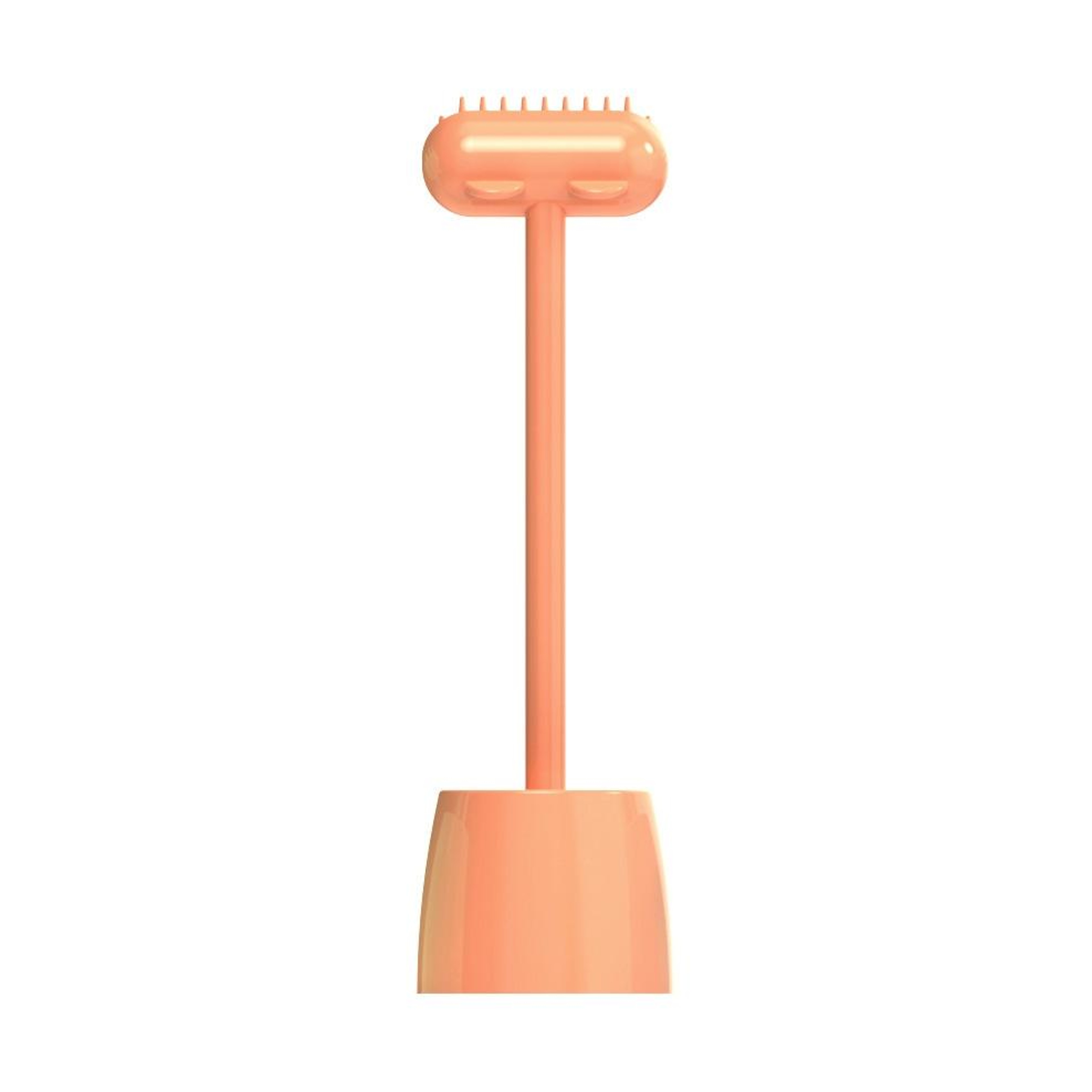 Universal Long Handle Pet Grooming Comb for Cats & Dogs with Stable Base – view 12