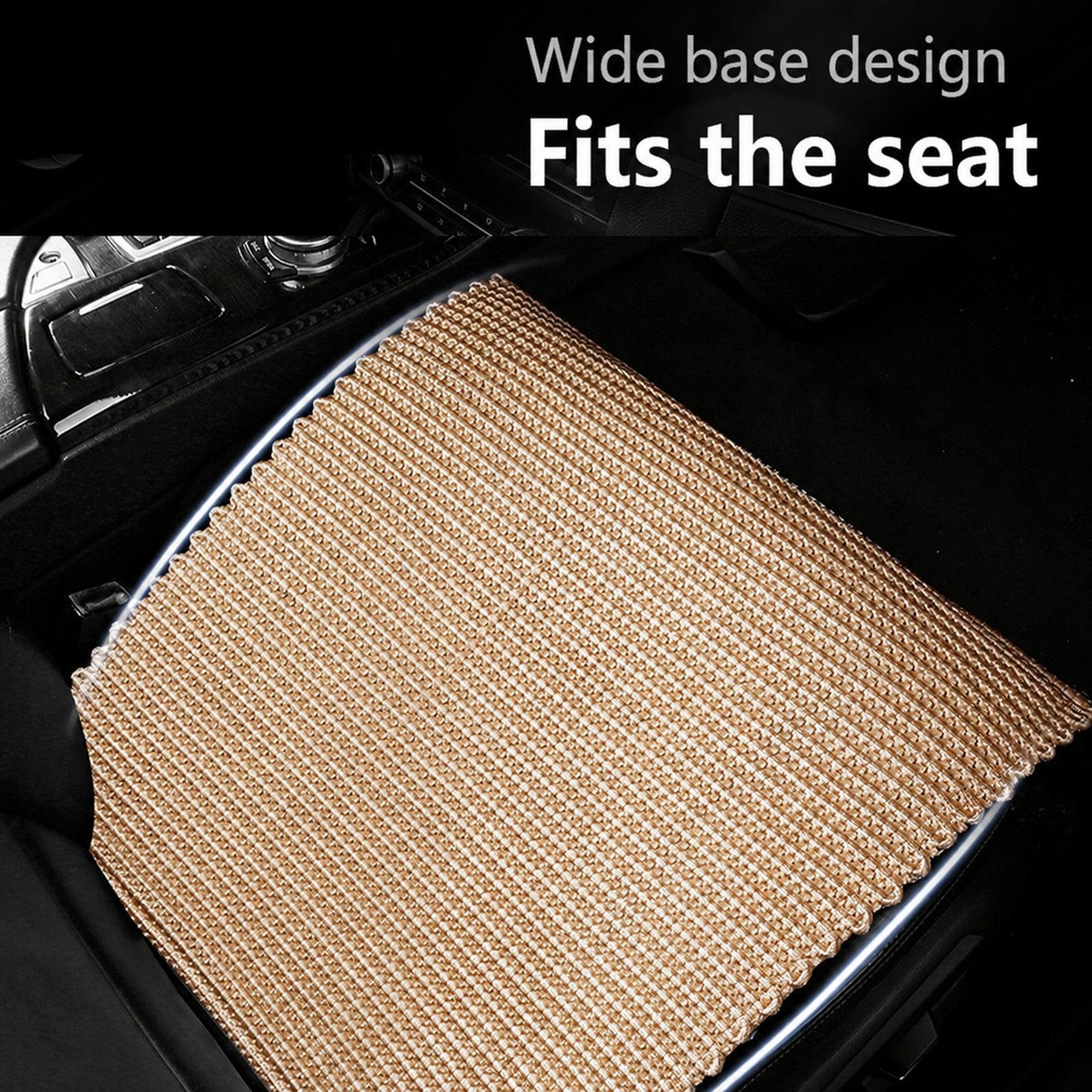 ArcticWeave Cooling Car Seat Cushion Breathable Ice Silk Front Seat Pad – view 5