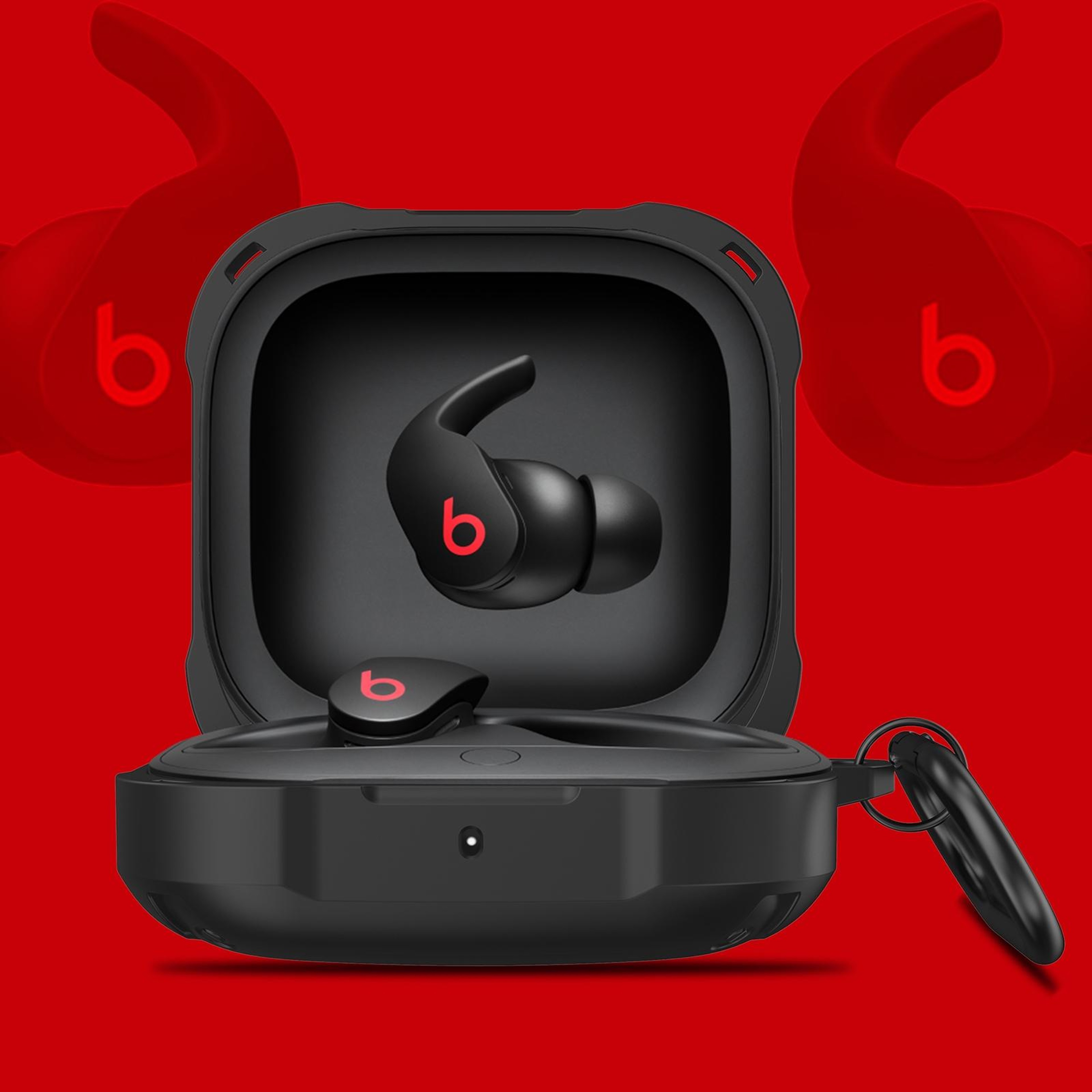 ArmorGuard Protective Case For Beats Fit Pro With Hook Shockproof Earbud Cover 6