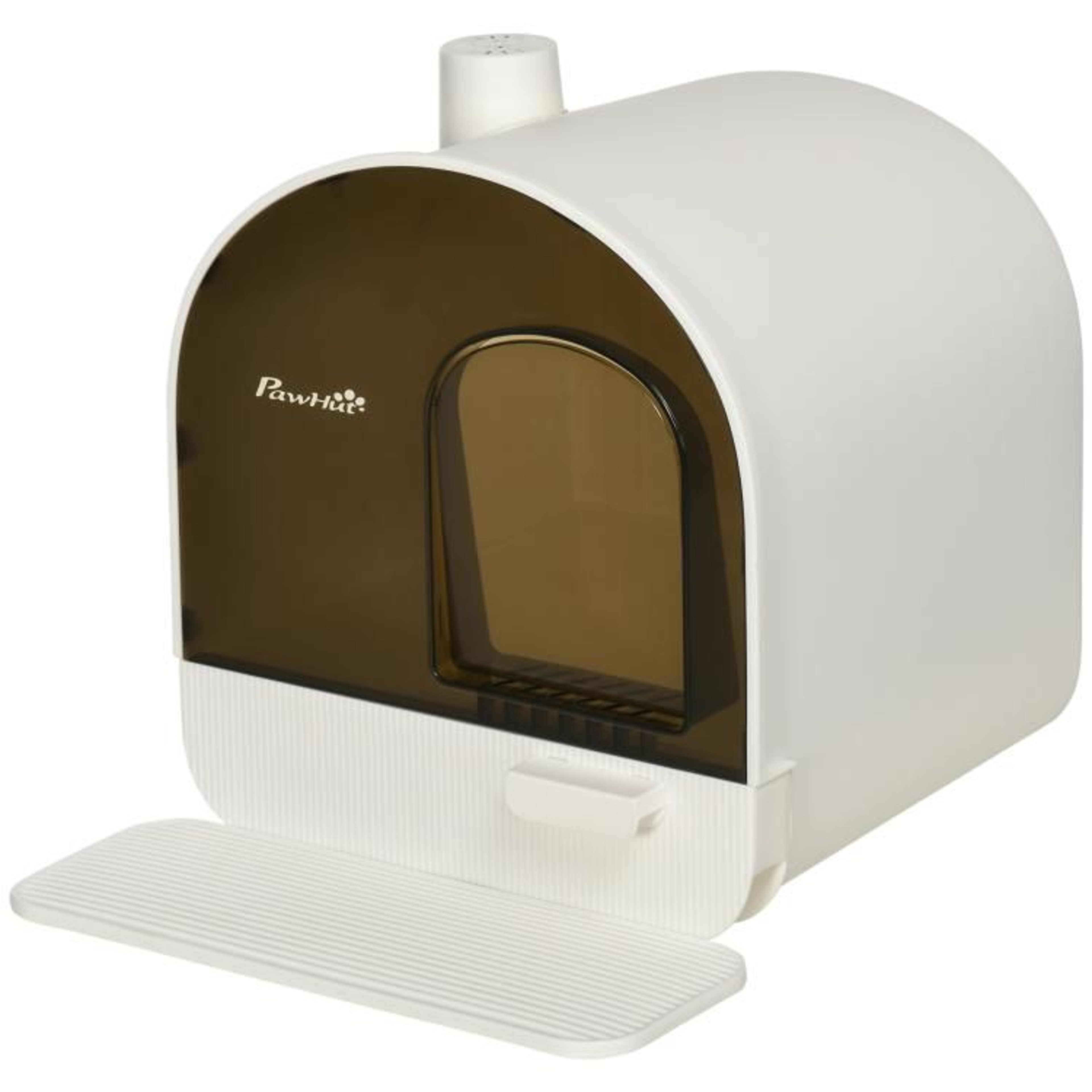 Enclosed Cat Litter Box With PullOut Drawer Scoop And Odor Filter 1