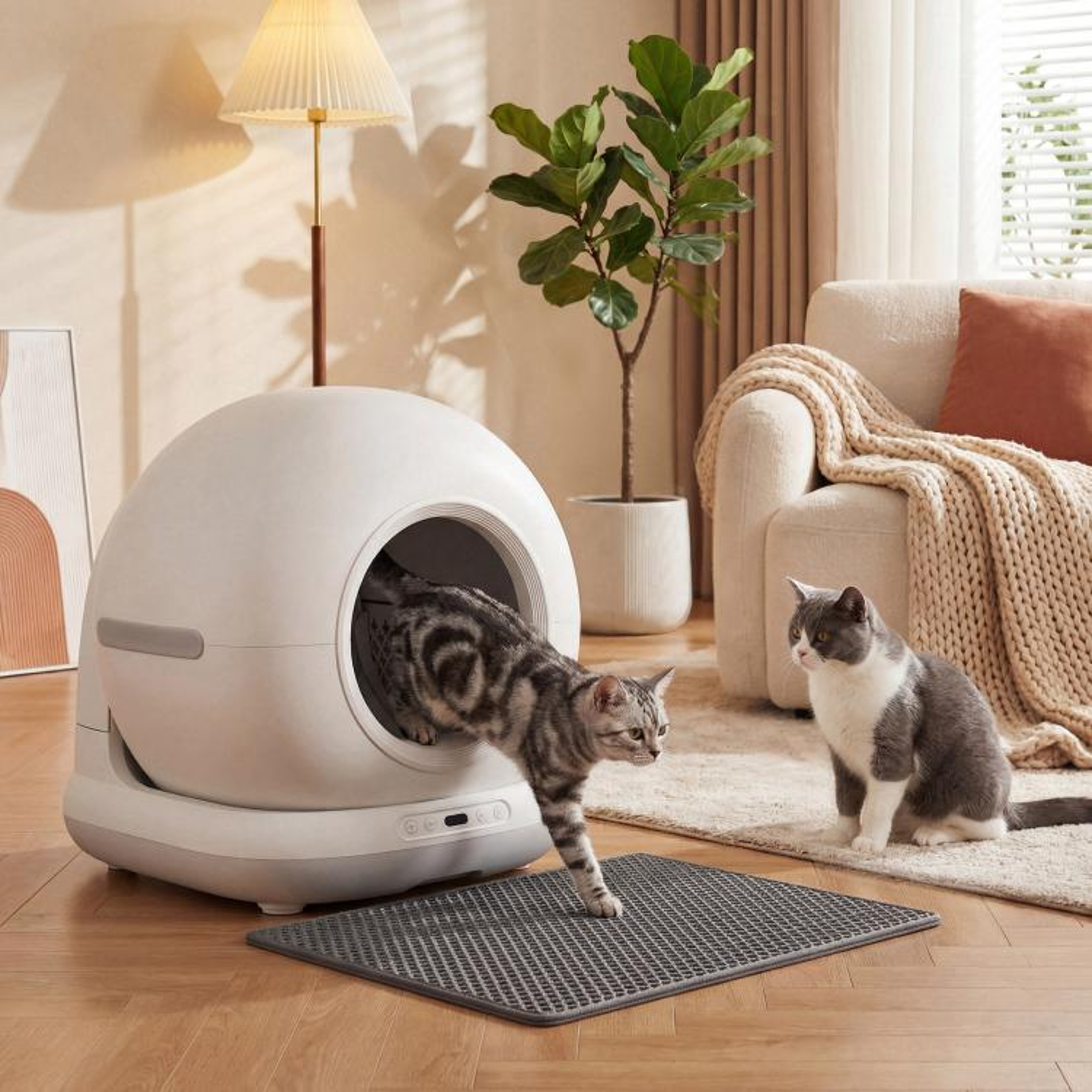 72L Automatic SelfCleaning Cat Litter Box With App Control And Odor Control 2