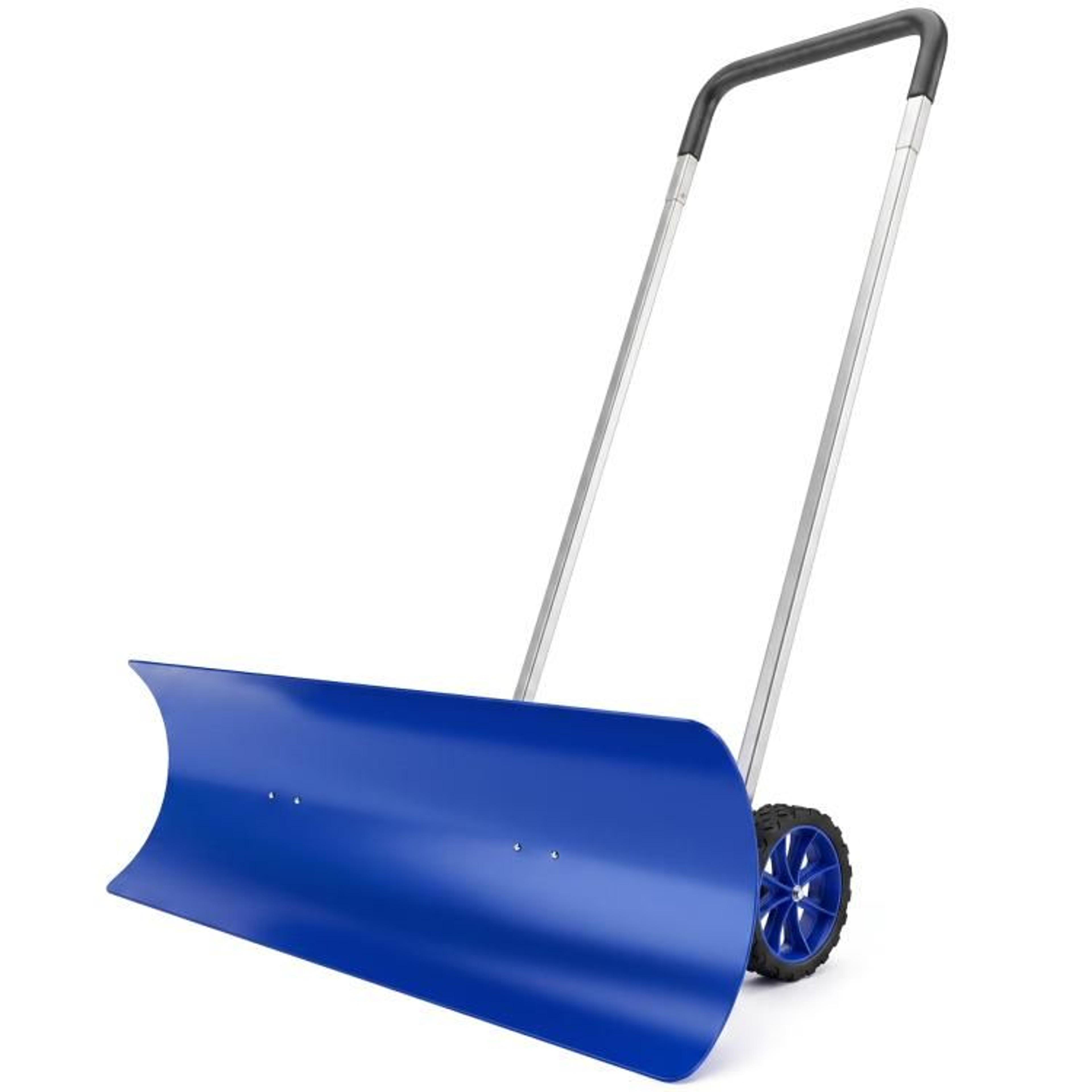 37Inch Wide Snow Shovel With Wheels And Adjustable Ergonomic Handle 1