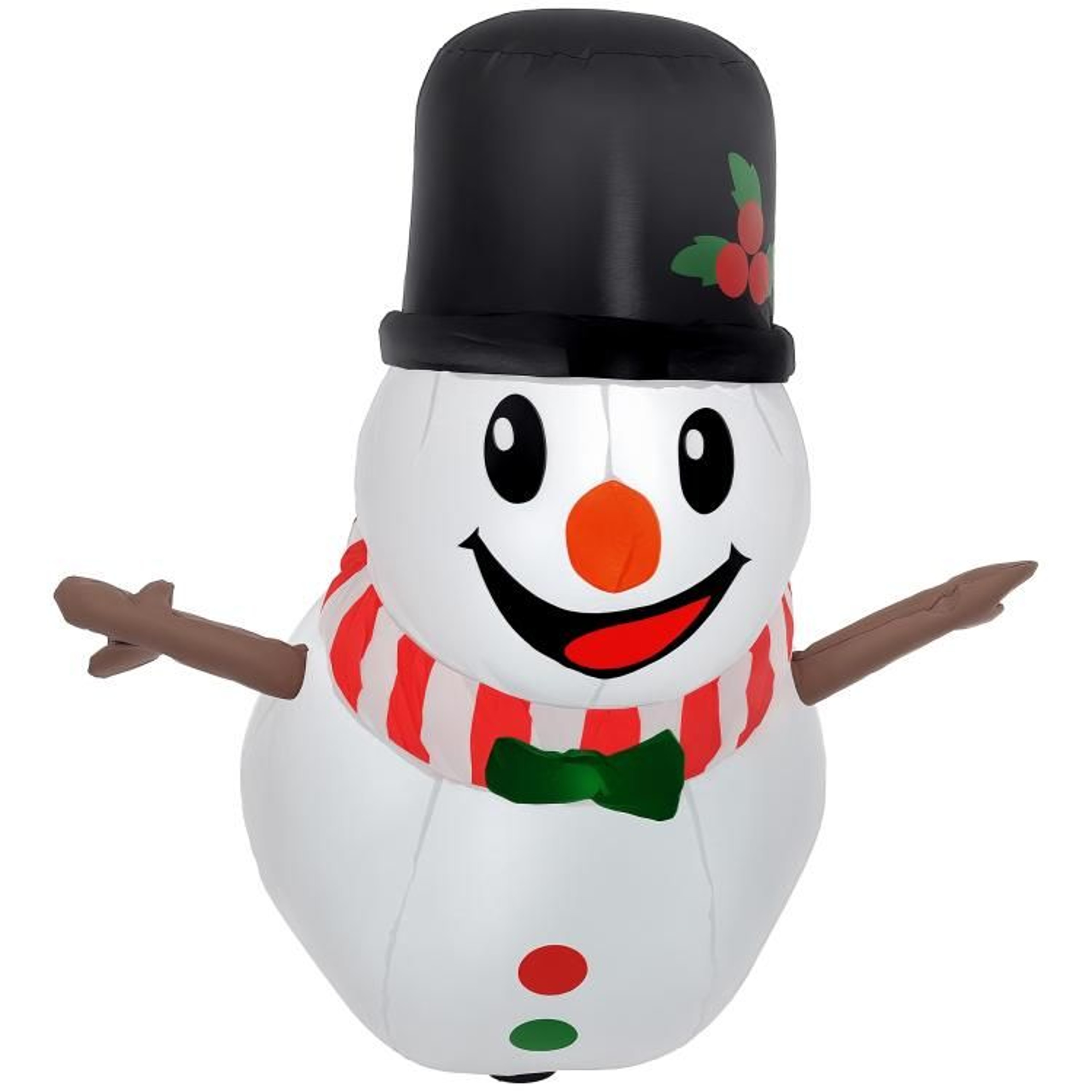 34 Ft Hanging Inflatable Snowman With LED Lights For Outdoor Christmas Decor 0