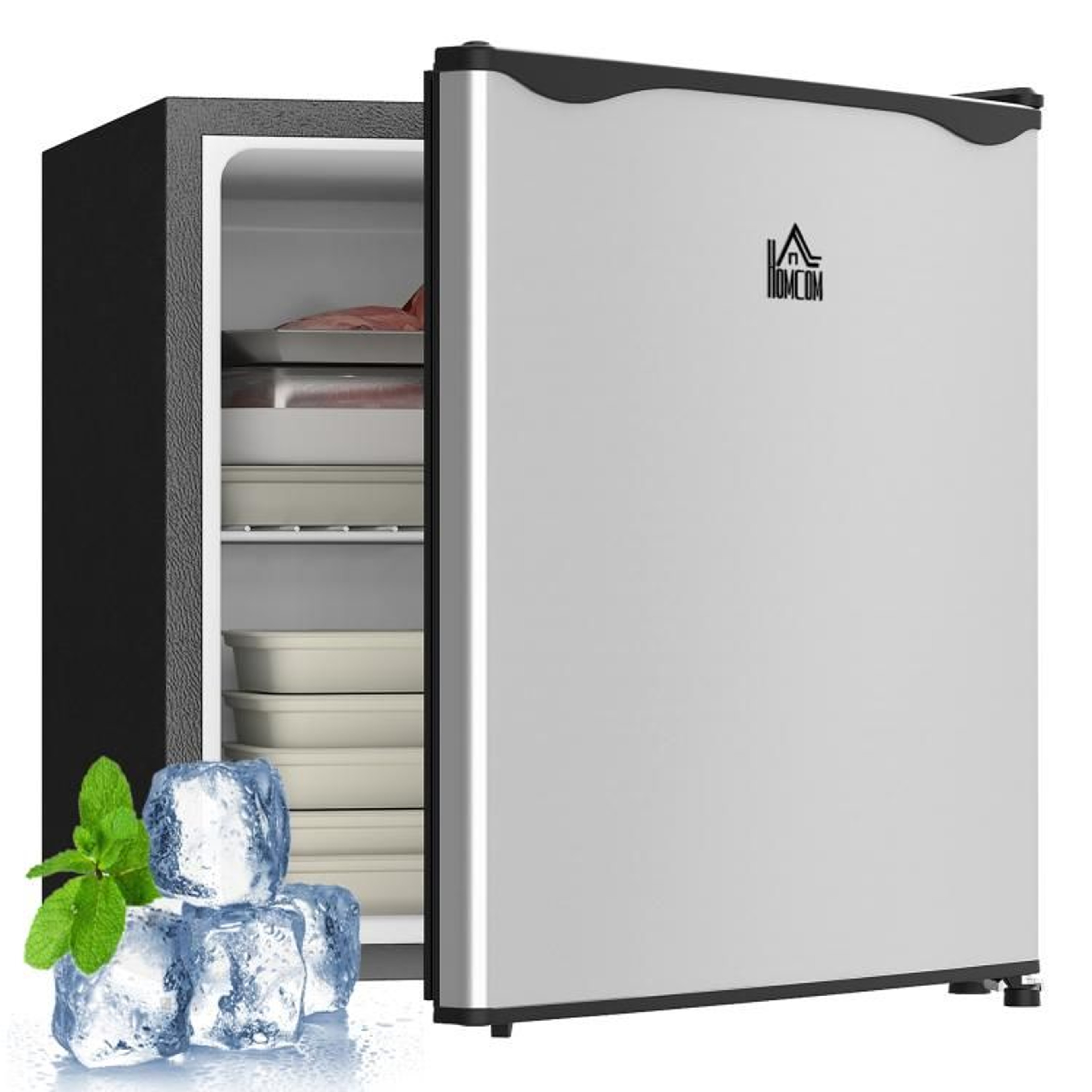 11 Cu Ft Countertop Mini Freezer With Adjustable Temperature And Reversible Door 6