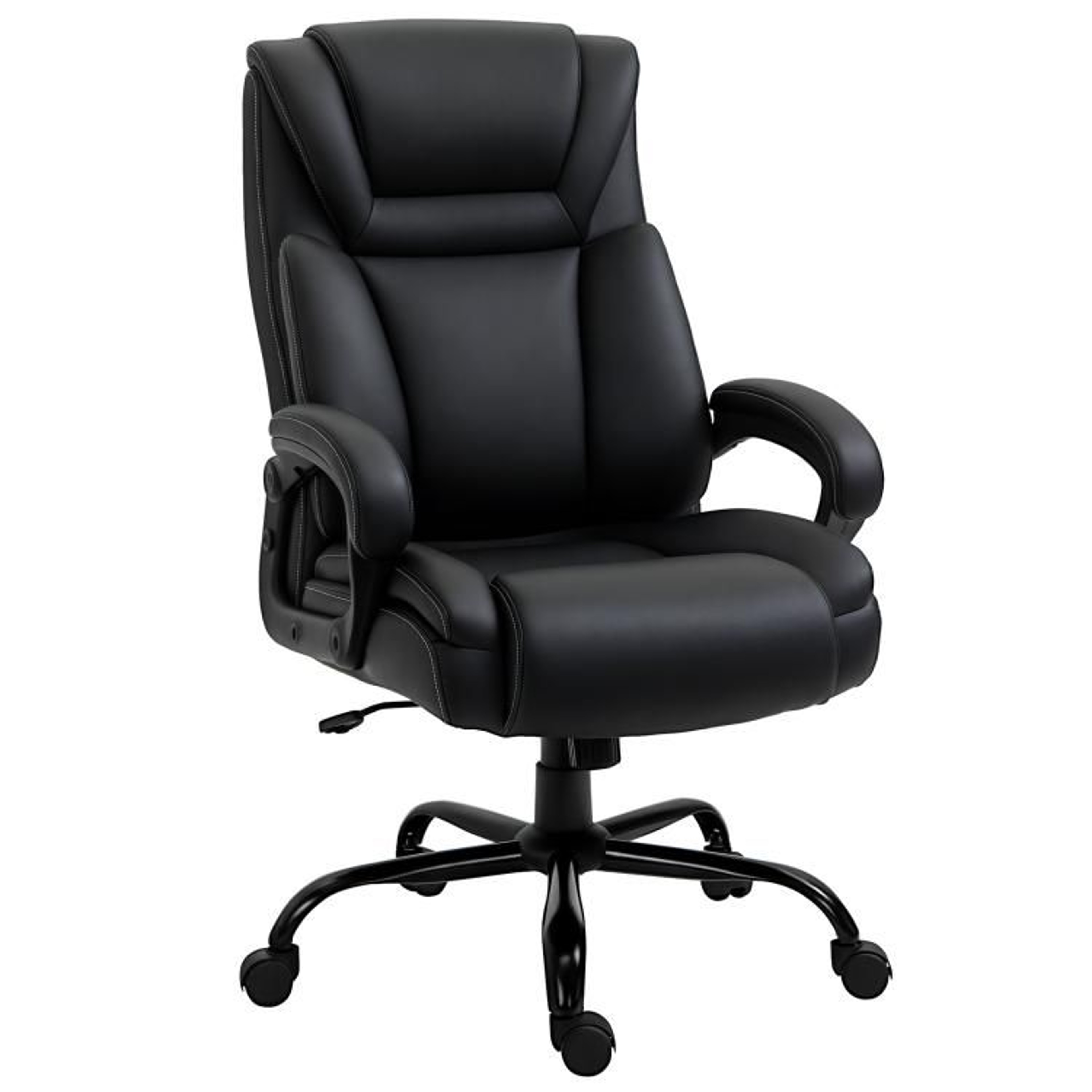 Big And Tall Executive Office Chair With 400 Lb Capacity And Adjustable Height 0