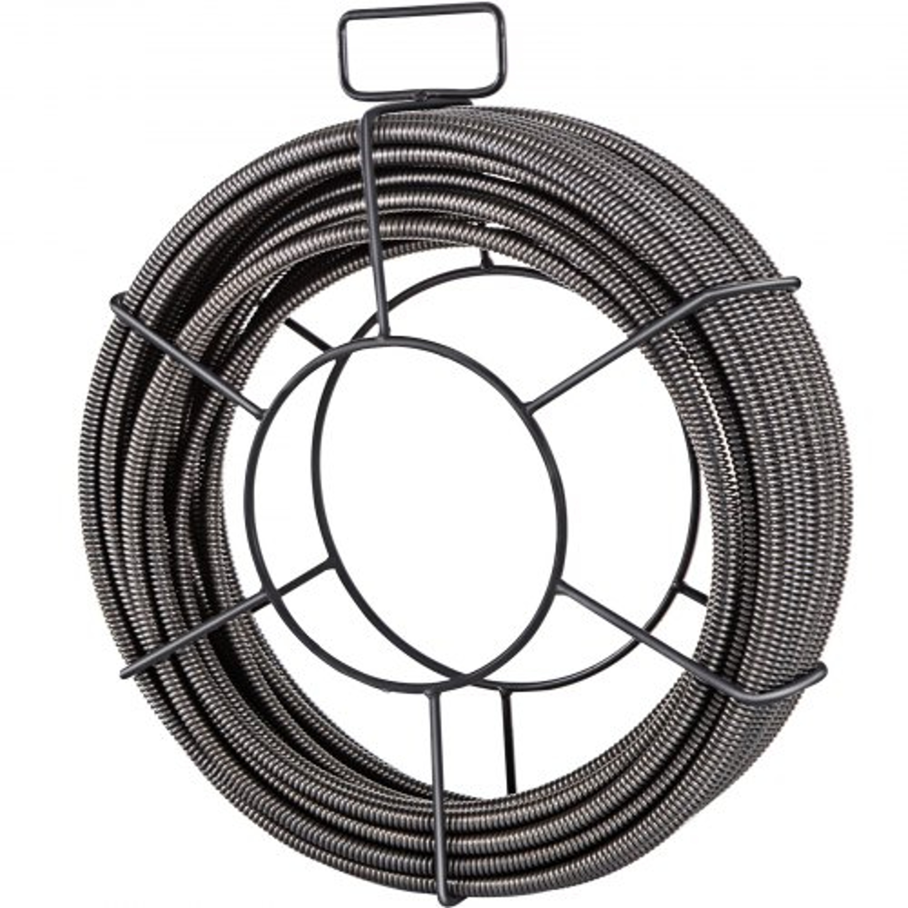 100ft Professional Drain Cleaning Cable 38 Solid Core Cable Sewer Snake For 24 Pipes HeavyDuty Drai 9
