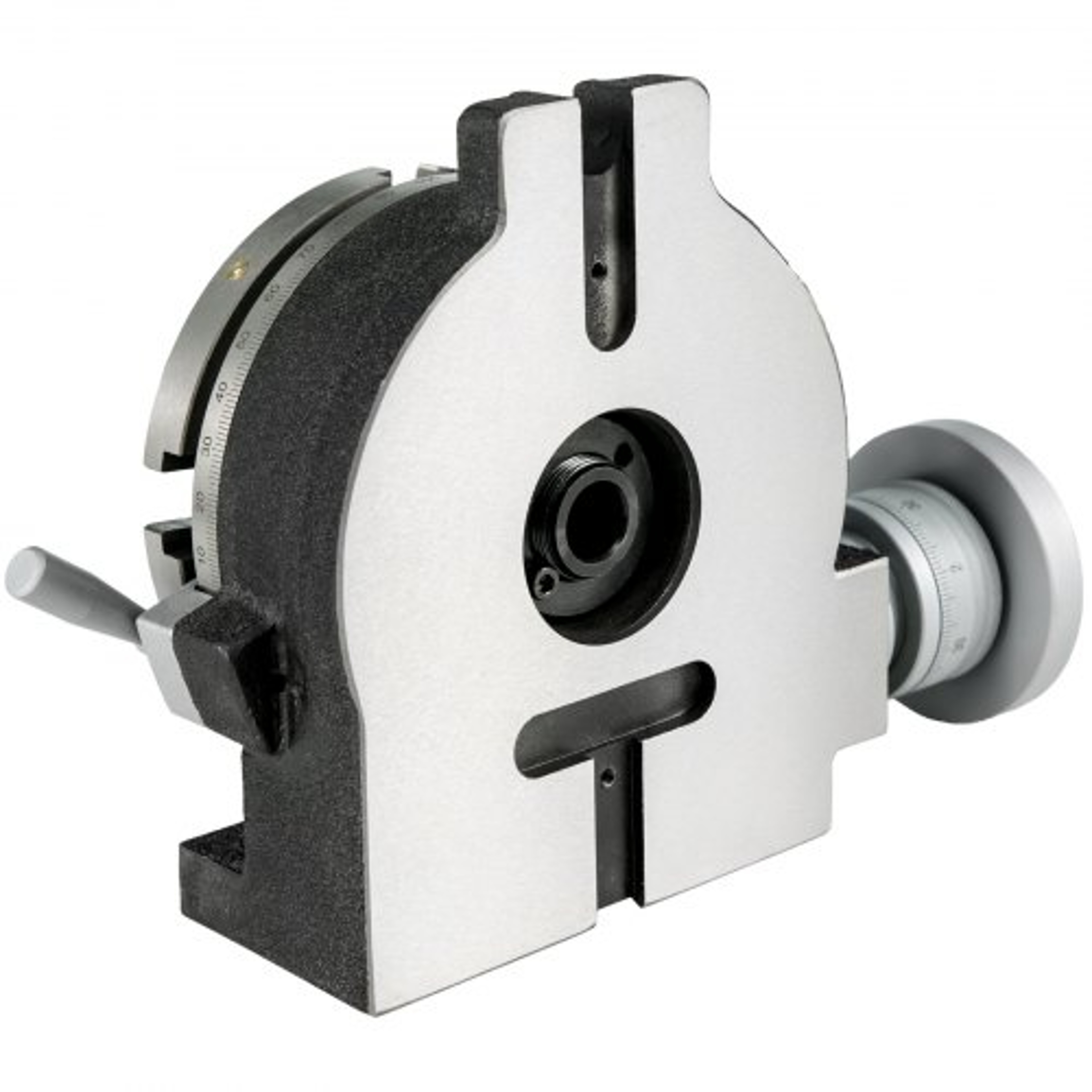 6 Inch Rotary Table for Milling Machine, 4-Slot Horizontal & Vertical Dividing Plates with High Precision – view 10