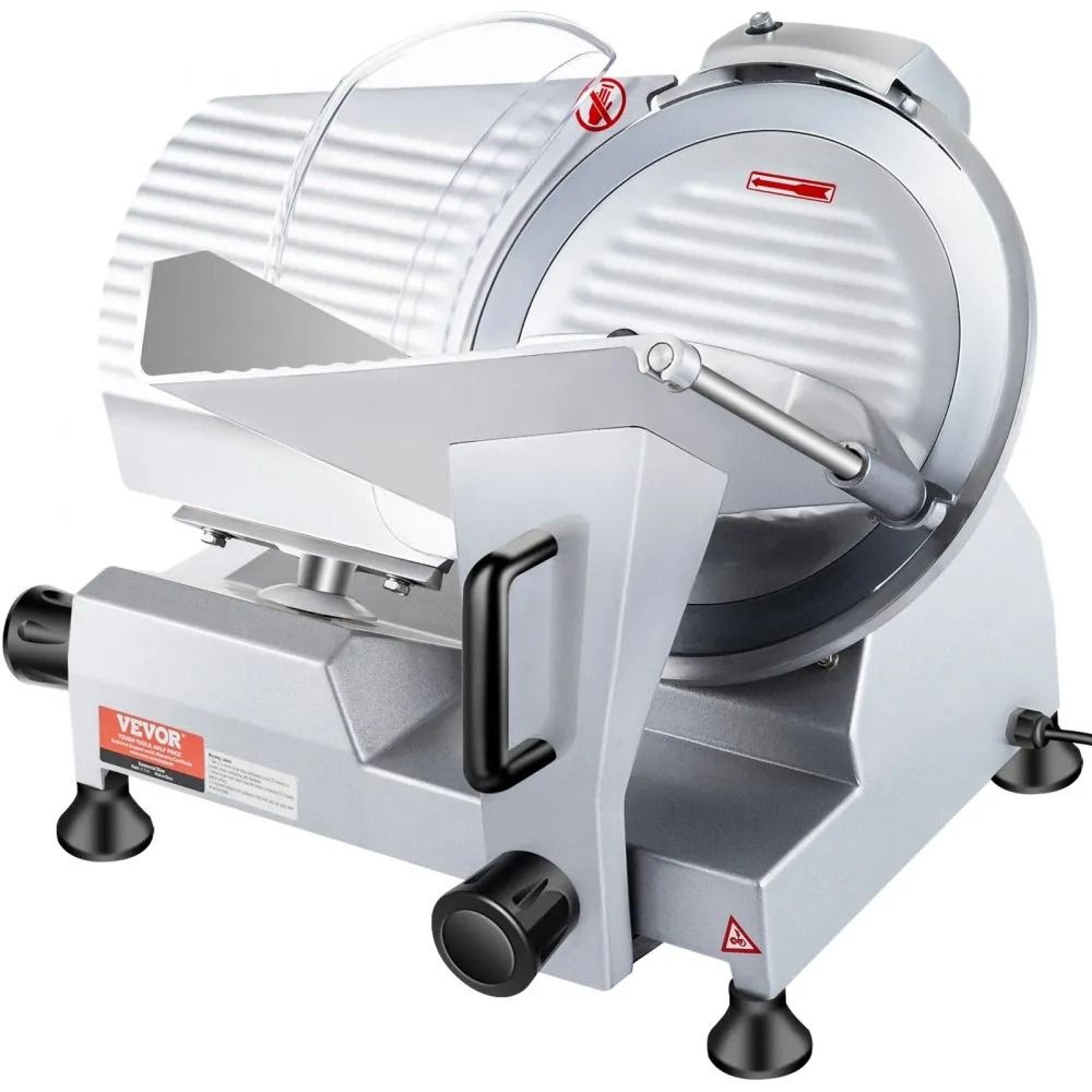 Carbon Steel Blade Electric Food Slicer Commercial Meat Slicer Electric Deli Food Slicer Thickness  0