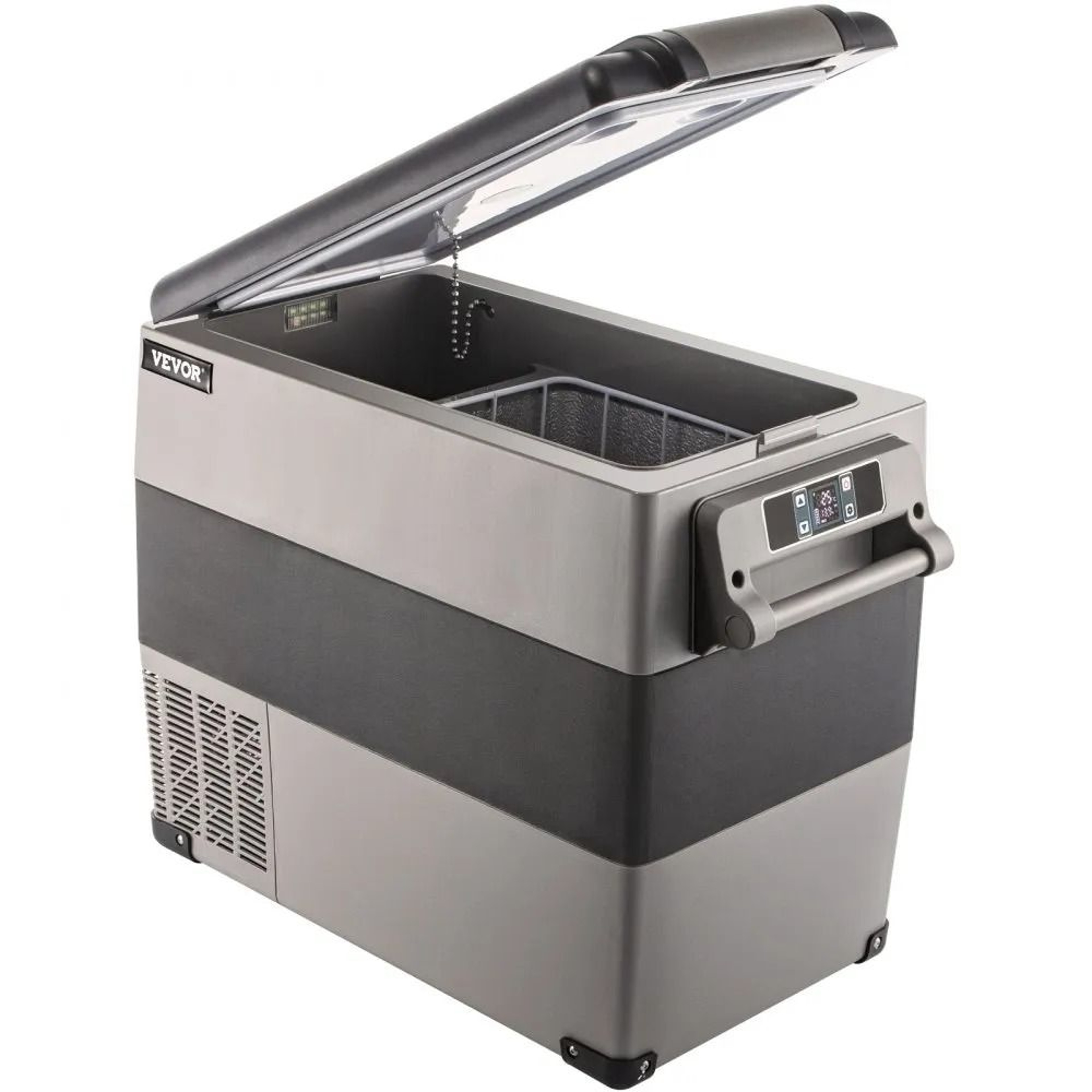 Dual Zone Portable Freezer Car Refrigerator Freezer Fridge Cooler With DC And AC Cooler 7