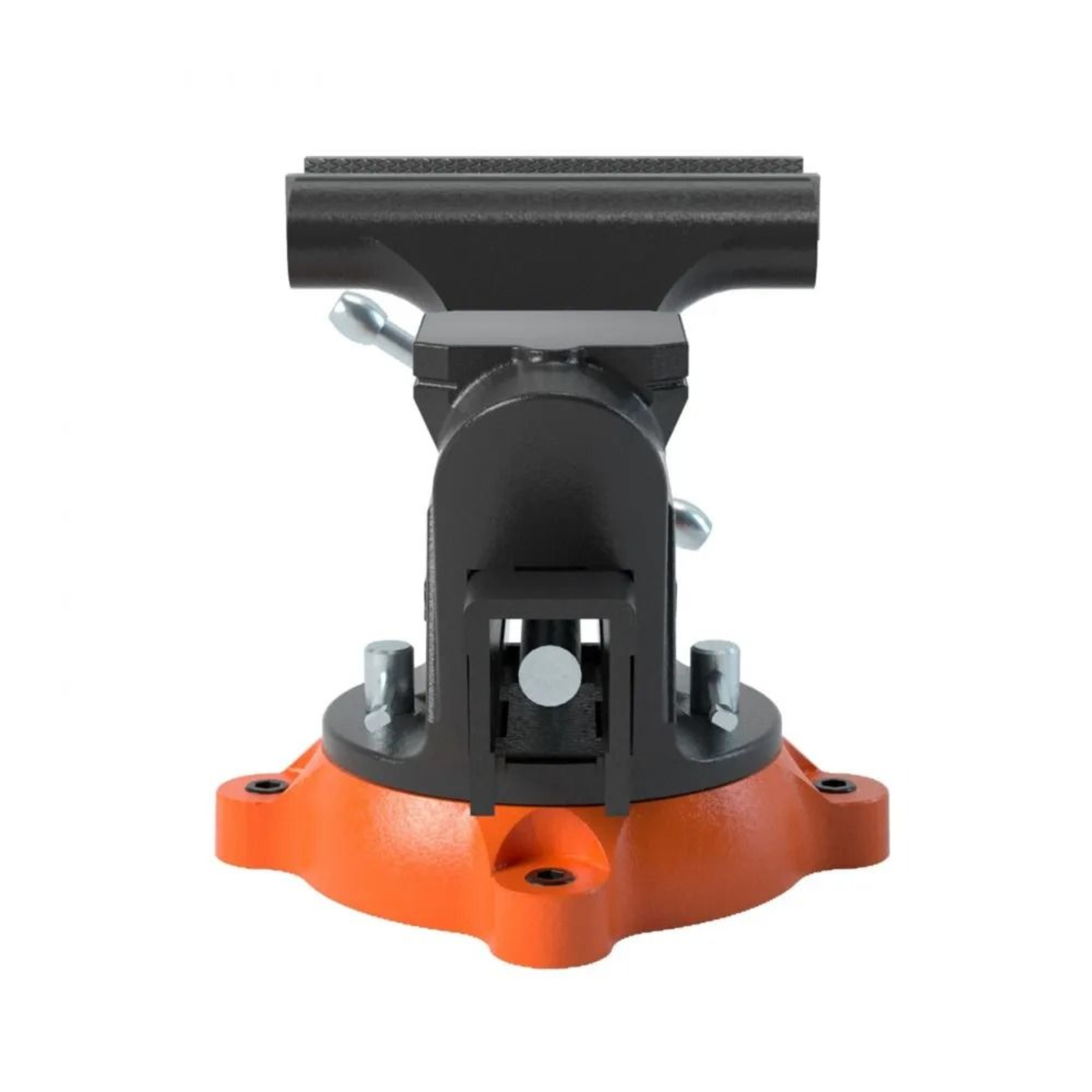 Heavy Duty Bench Vise Rotatable Swivel Base Ductile Iron Anvil For Workshop Clamping 8
