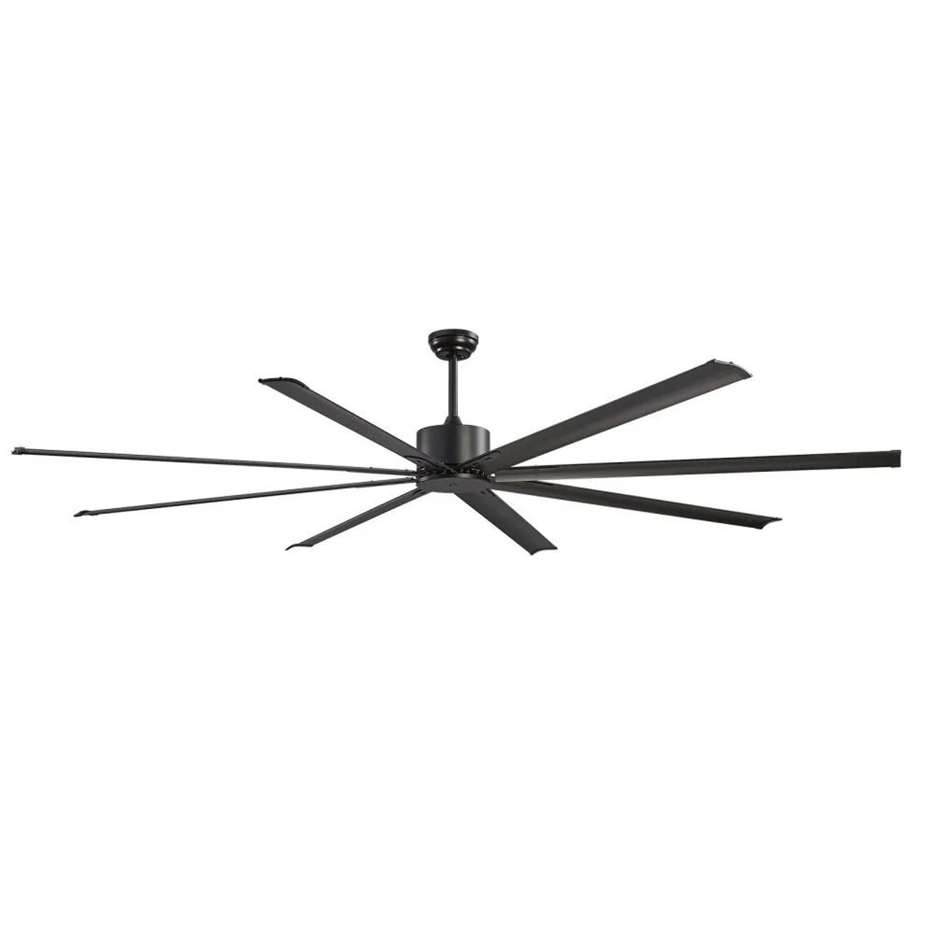 Modern Low Profile Ceiling Fan Without Light Reversible DC Motor Speed Remote Control Aluminum Blad 10