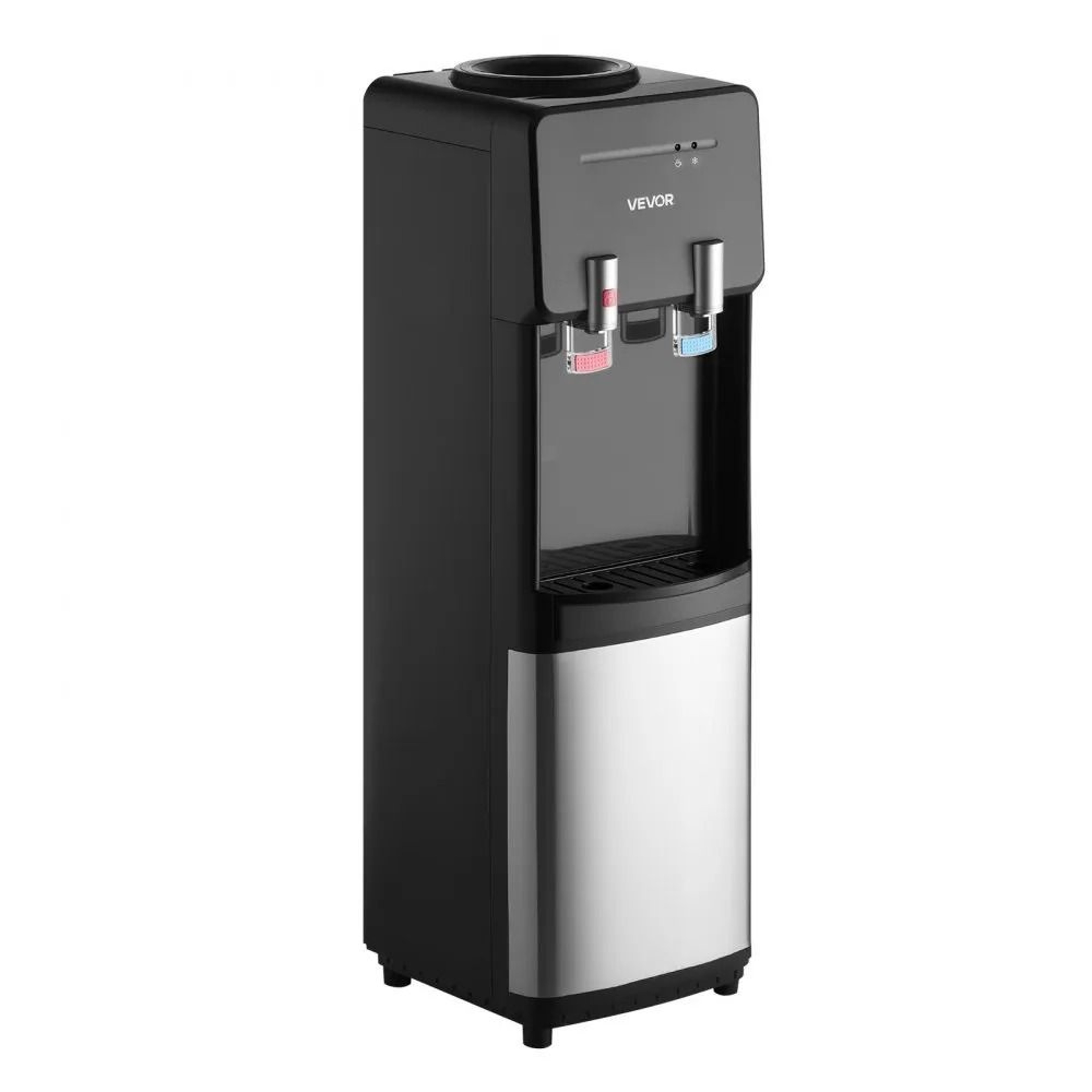 Top Loading Water Cooler Dispenser With Hot  Cold Stainless Steel Design For Home  Office 7