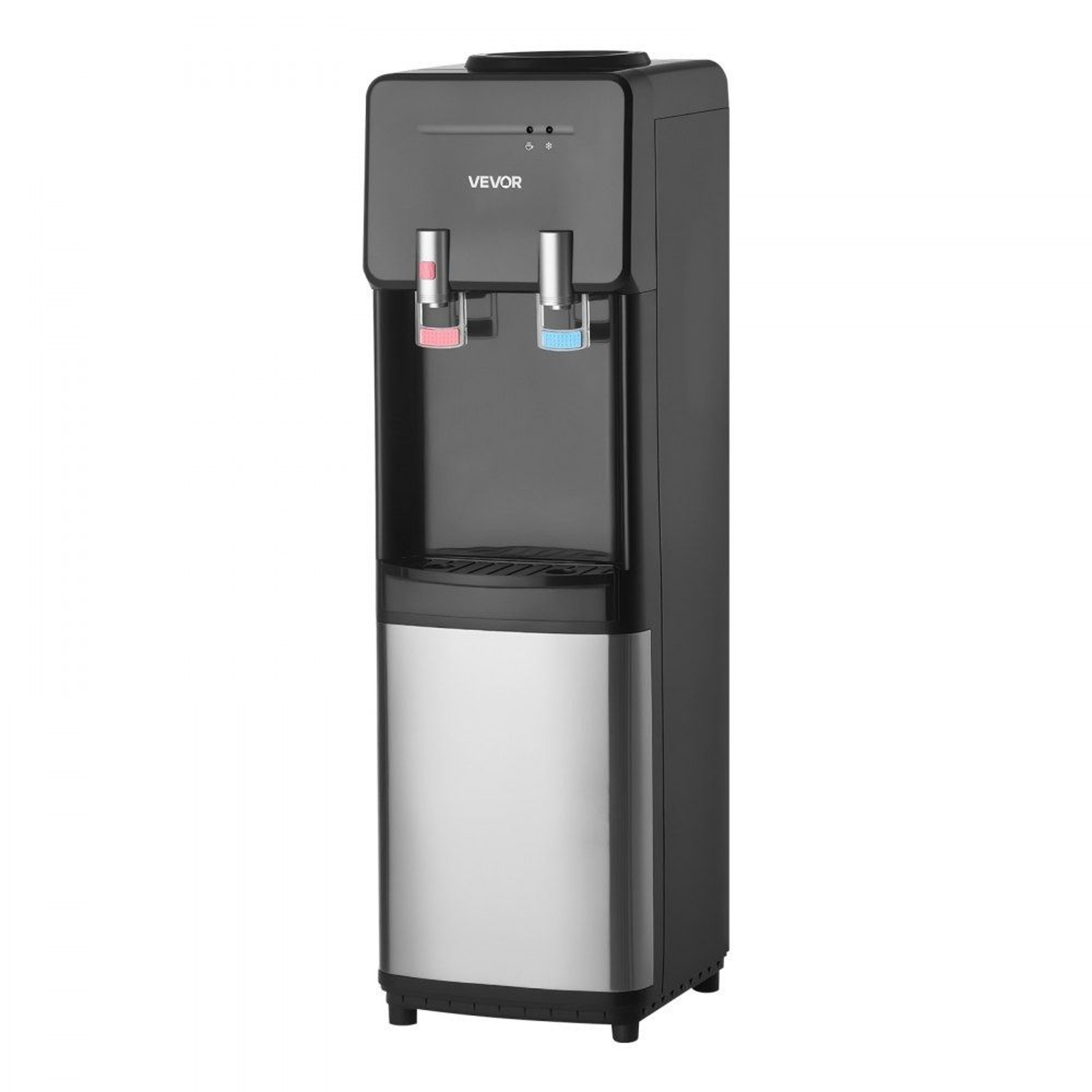 Top Loading Water Cooler Dispenser With Hot  Cold Stainless Steel Design For Home  Office 0