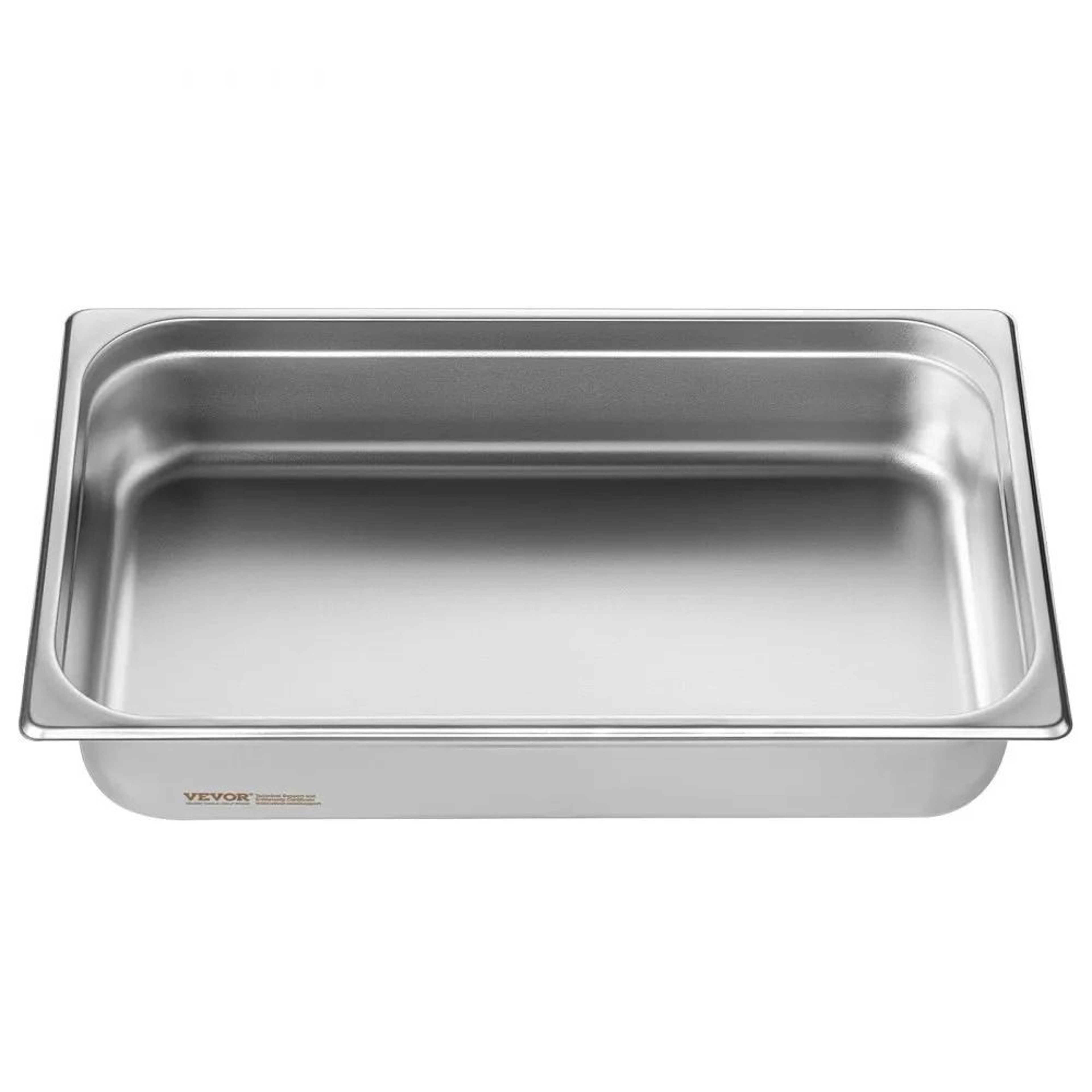 Full Size Stainless Steel Hotel Pans With Lids Pack Deep Steam Table Pans 8