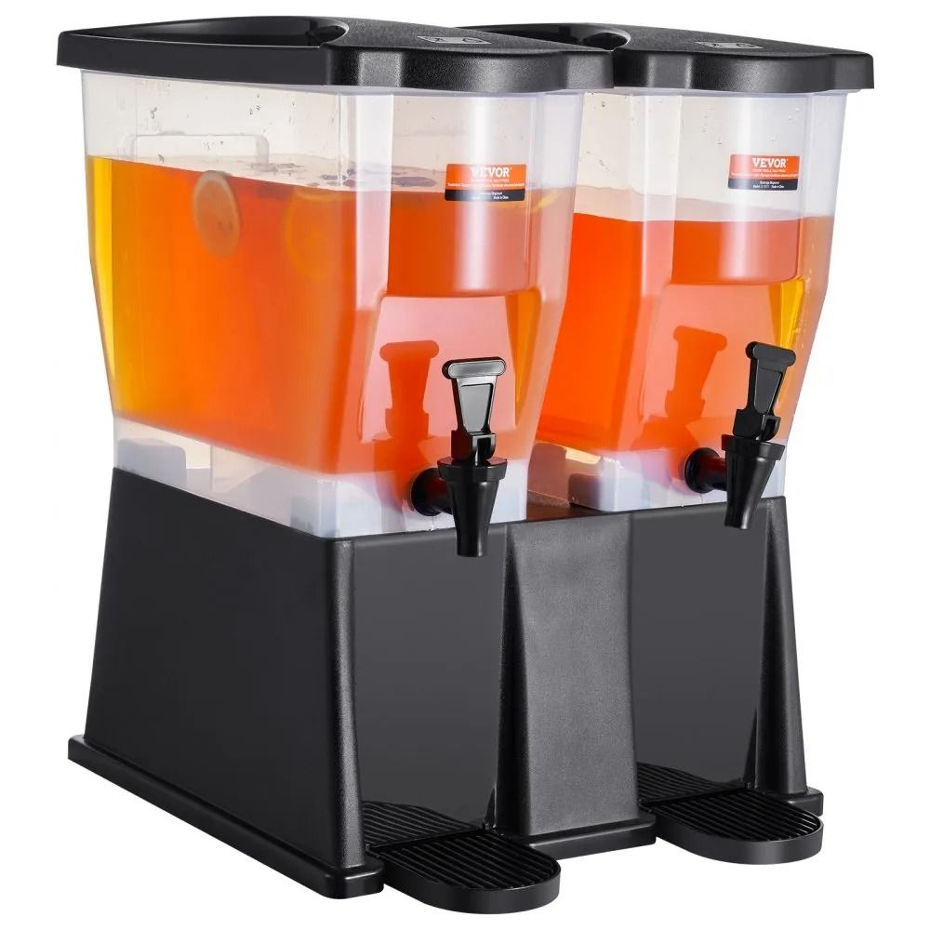 Premium Dual Party Beverage Drink Dispenser With Stand  Spigots 8