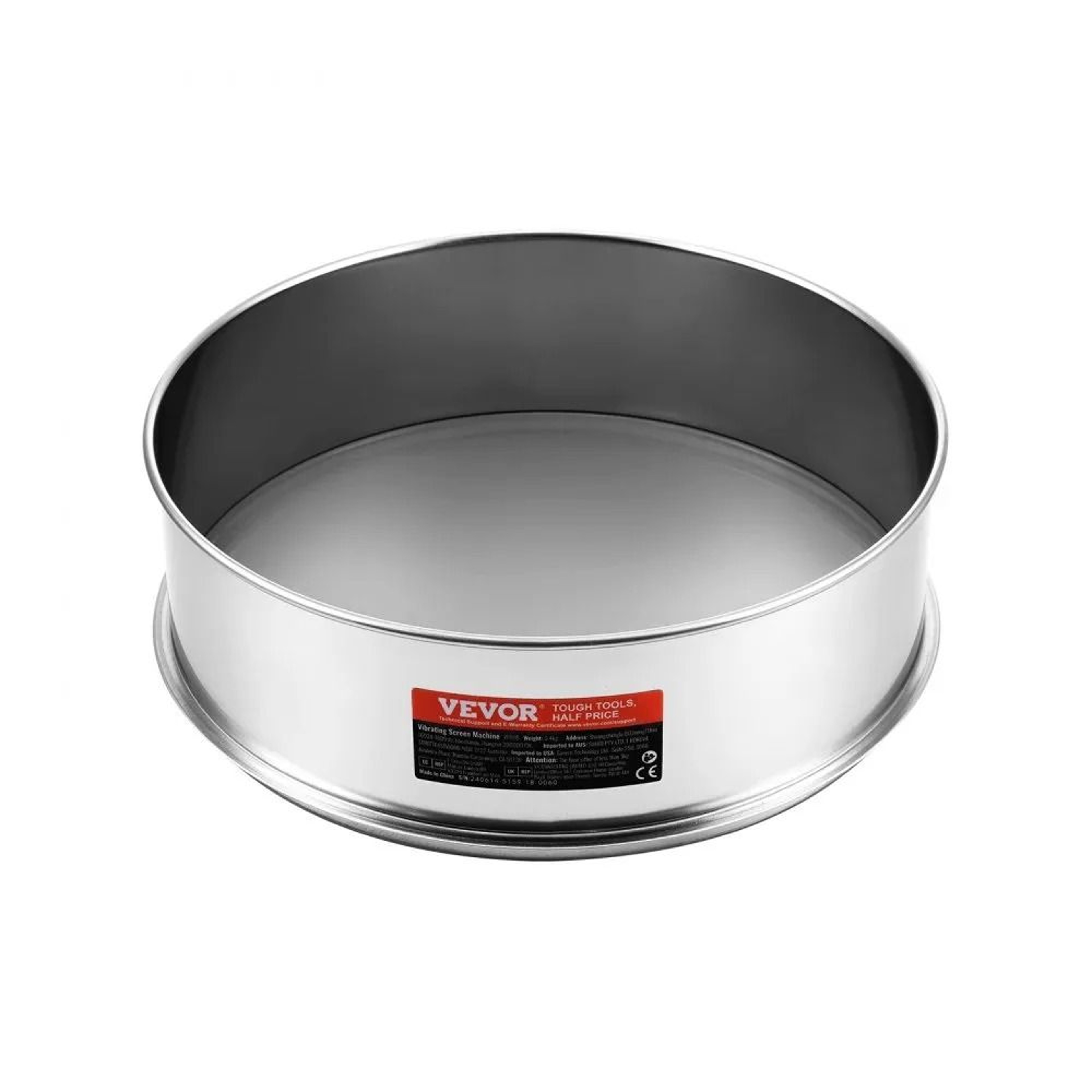Mesh Flour Sifter Stainless Steel Fine Mesh Strainer For Baking  Dry Ingredients 10