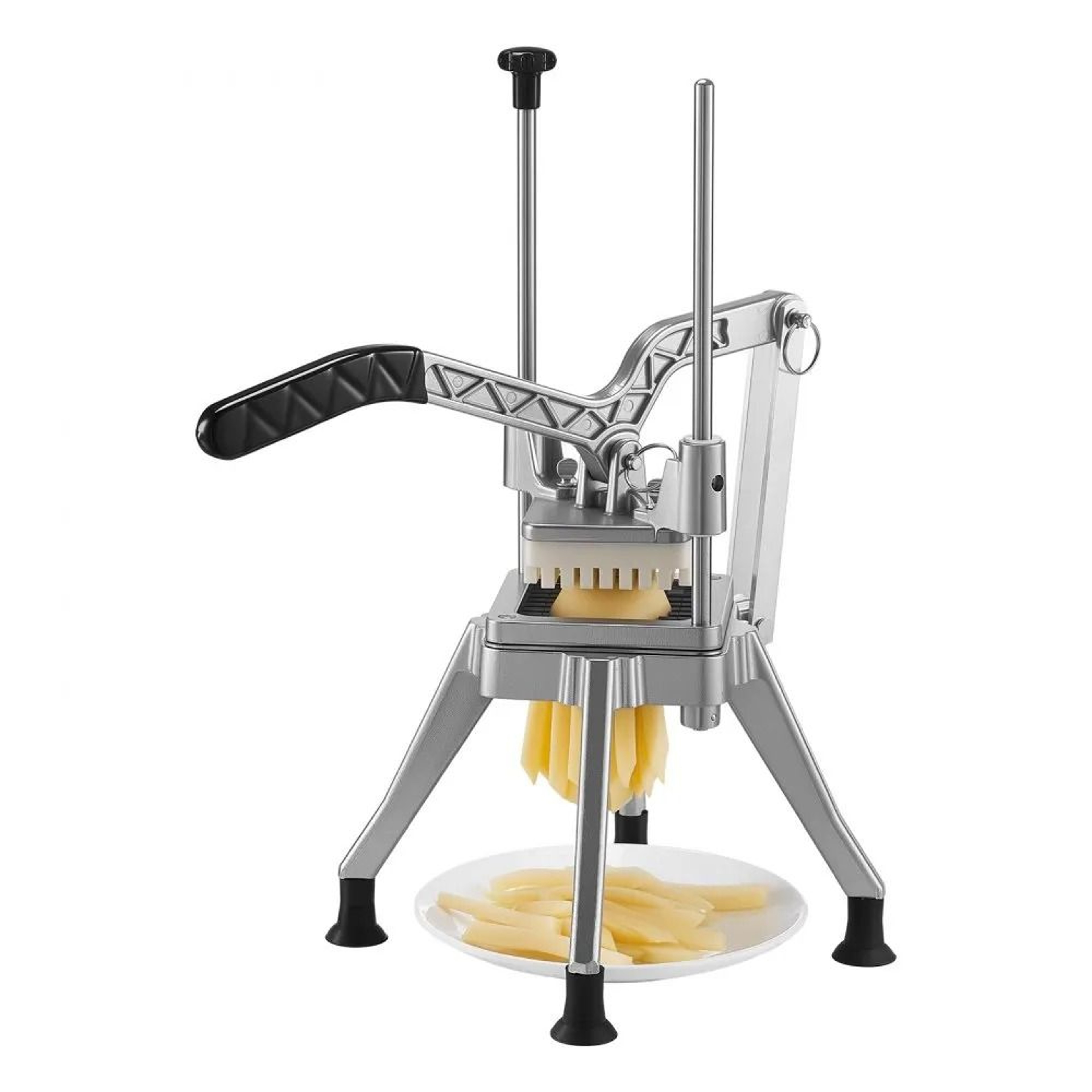 Pro Grade Vertical French Fry Cutter  Vegetable Slicer 8