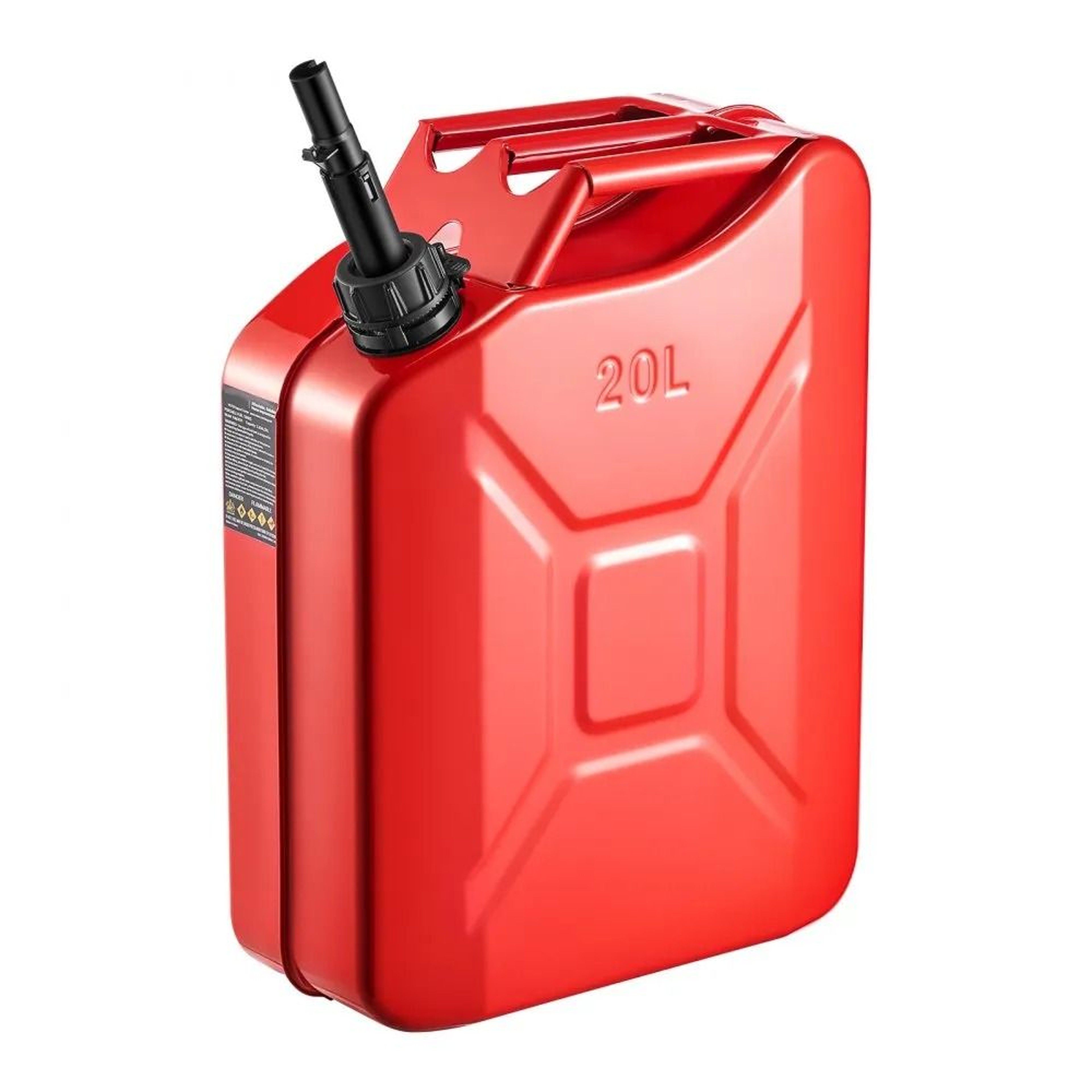 Heavy Duty Portable Gas Can Leakproof Metal Fuel Container For Cars ATVs  Outdoor Use 8