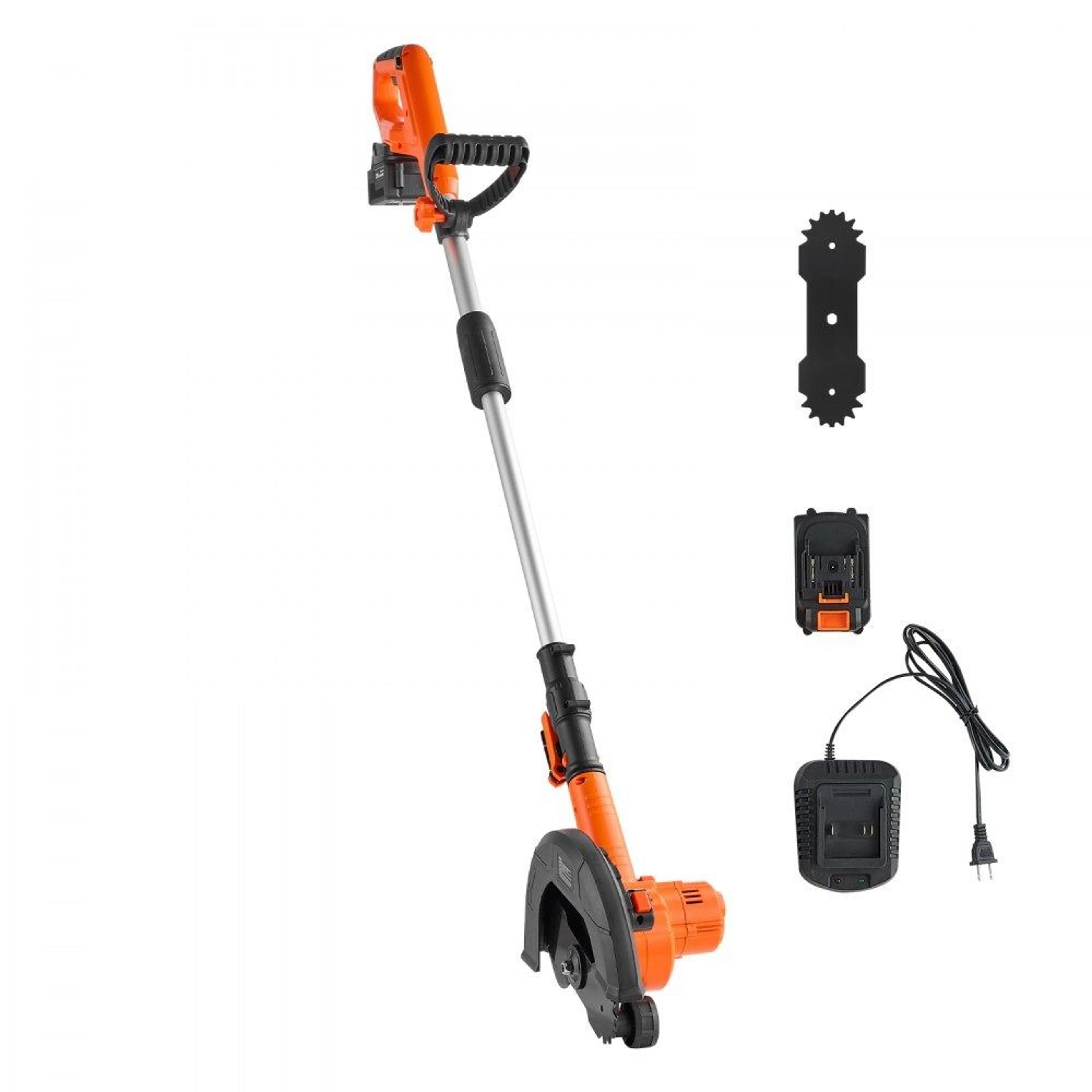 Premium Battery Powered Lawn Edger With Blade  Adjustable Depth 10