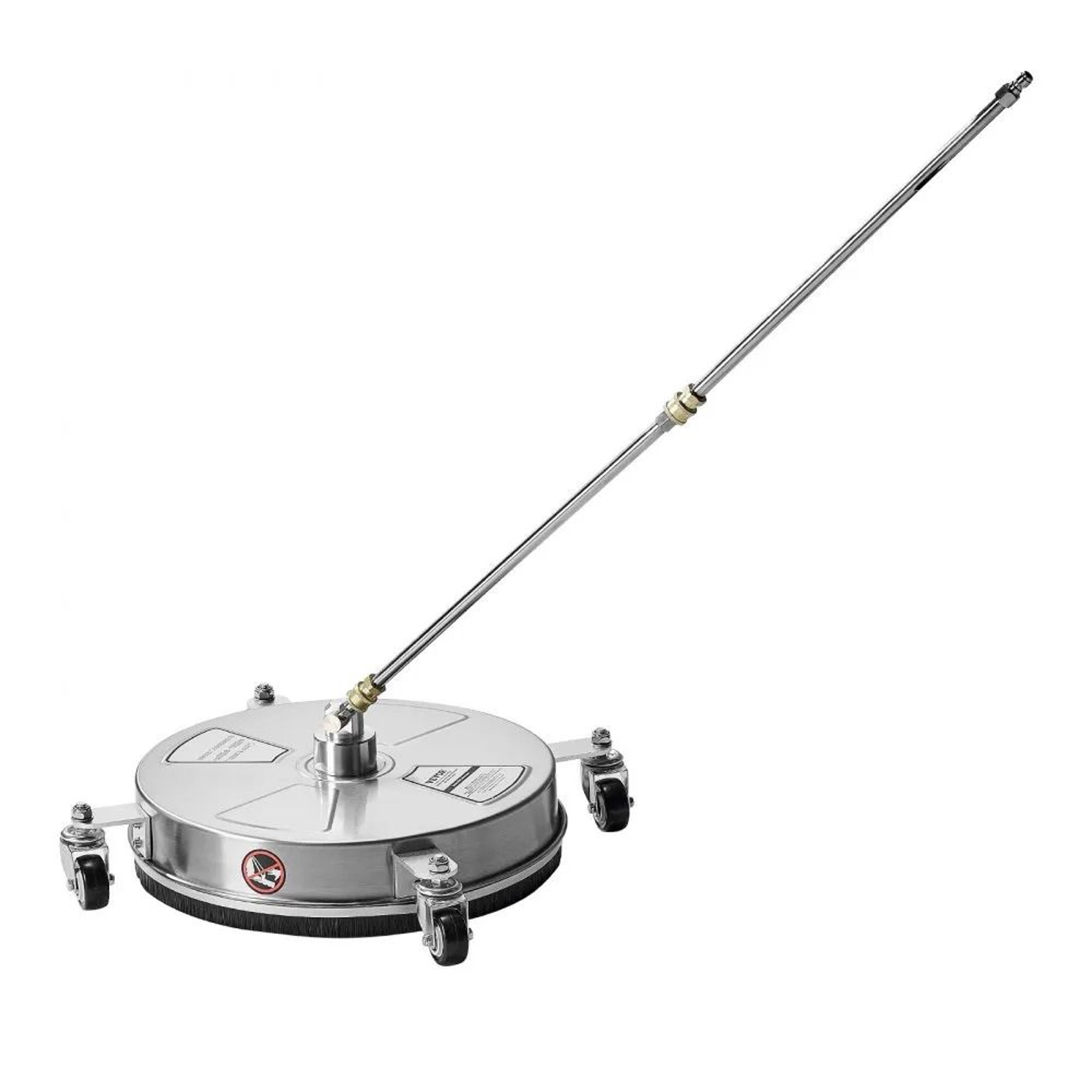 Pressure Washer Surface Cleaner With 4 Wheels  Dual Nozzles For Driveways And Patios 9
