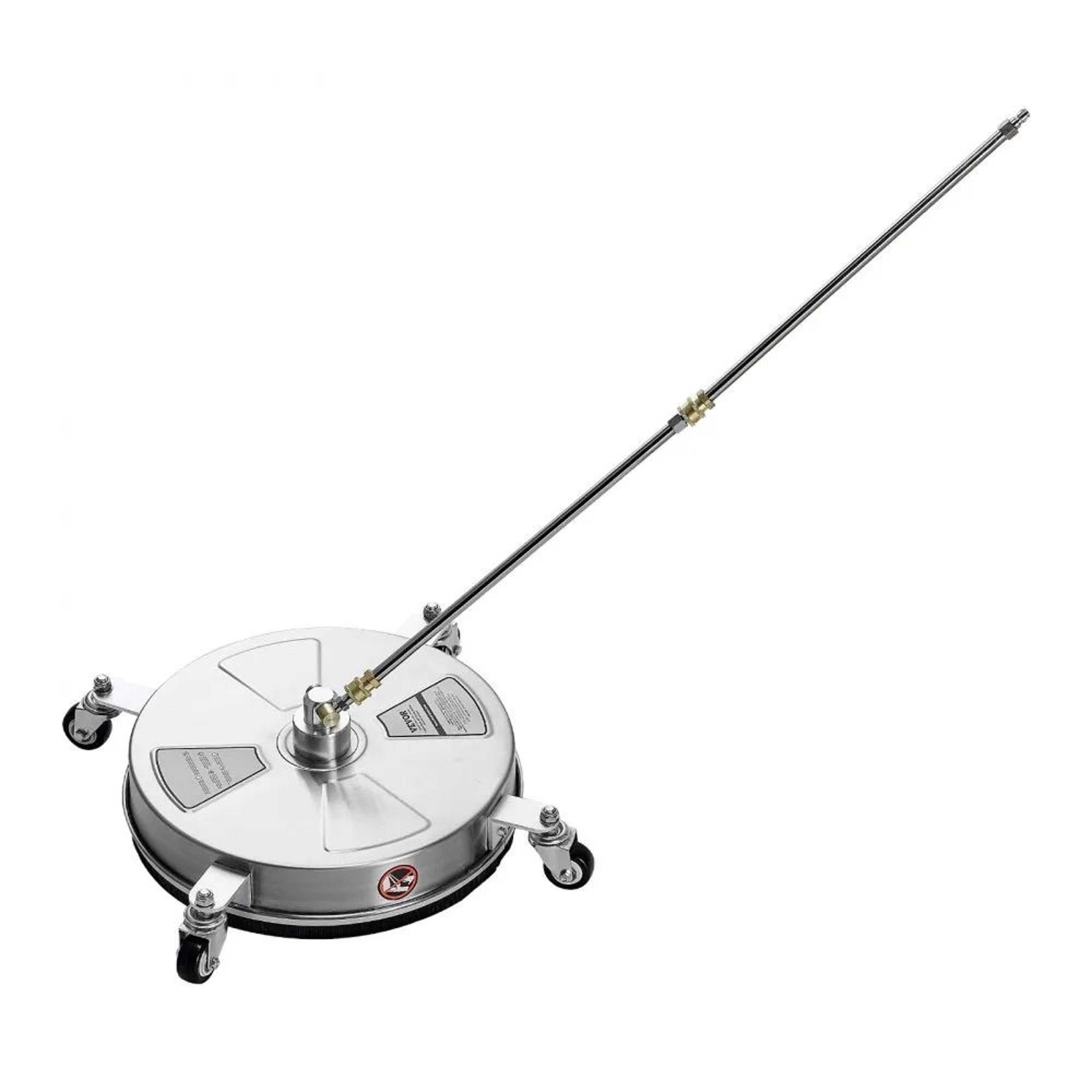 Pressure Washer Surface Cleaner With 4 Wheels  Dual Nozzles For Driveways And Patios 7