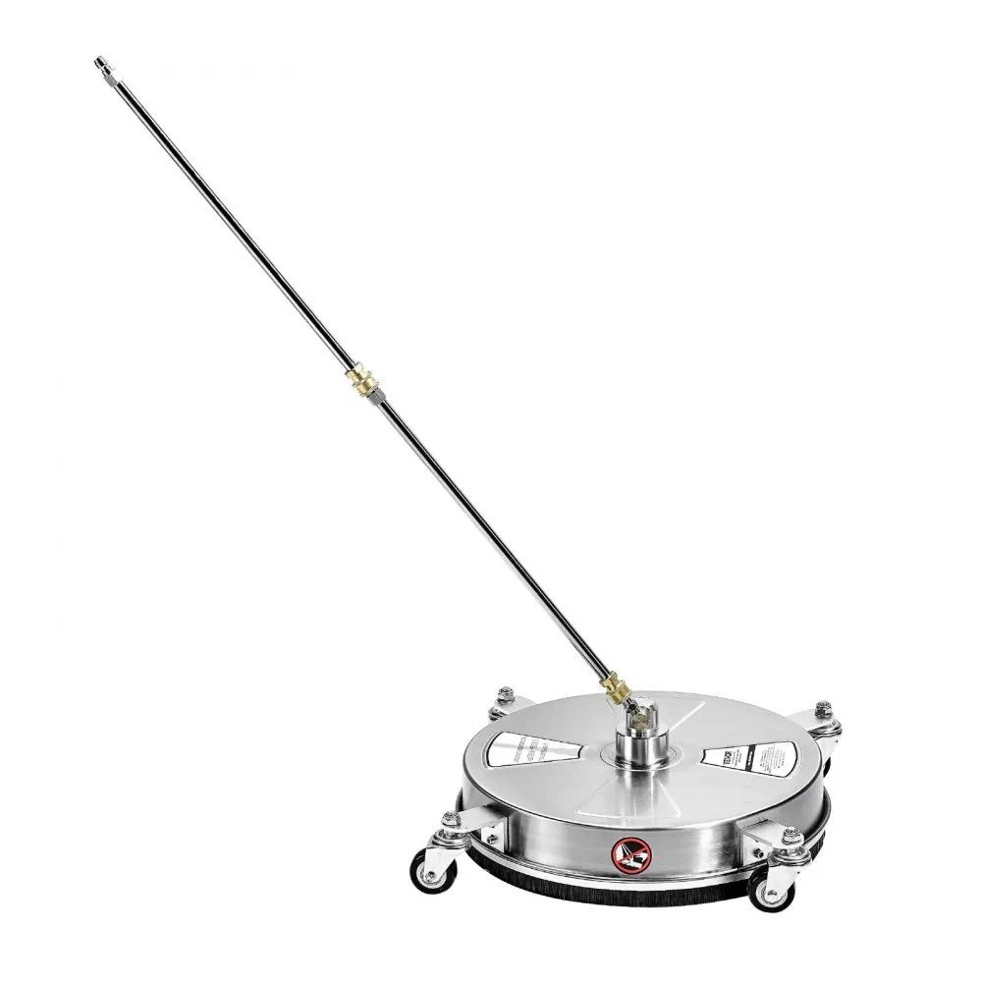 Pressure Washer Surface Cleaner With 4 Wheels  Dual Nozzles For Driveways And Patios 8