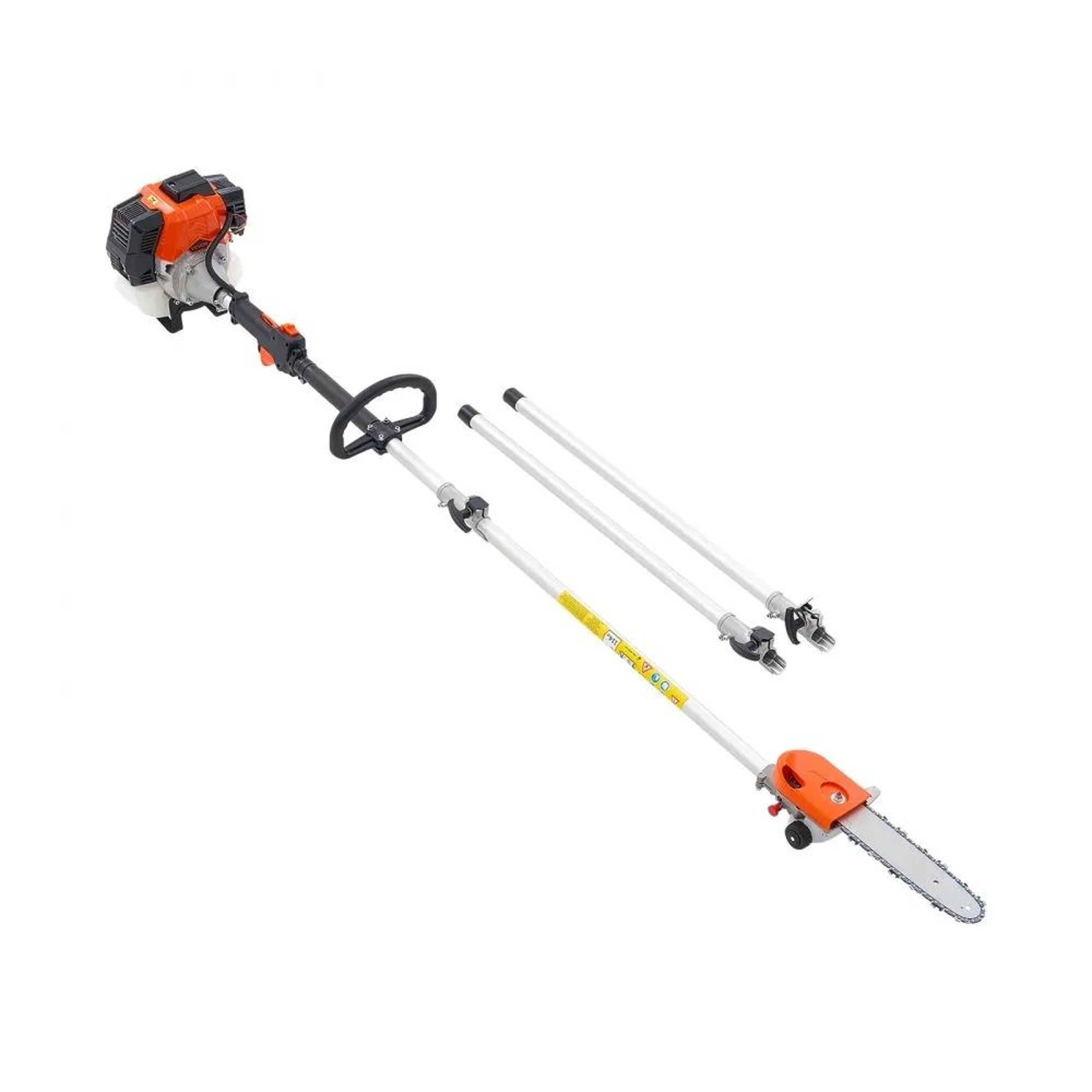 Premium 43CC Gas Pole Saw With Rotatable Head Powerful Extendable Tree Trimmer 9