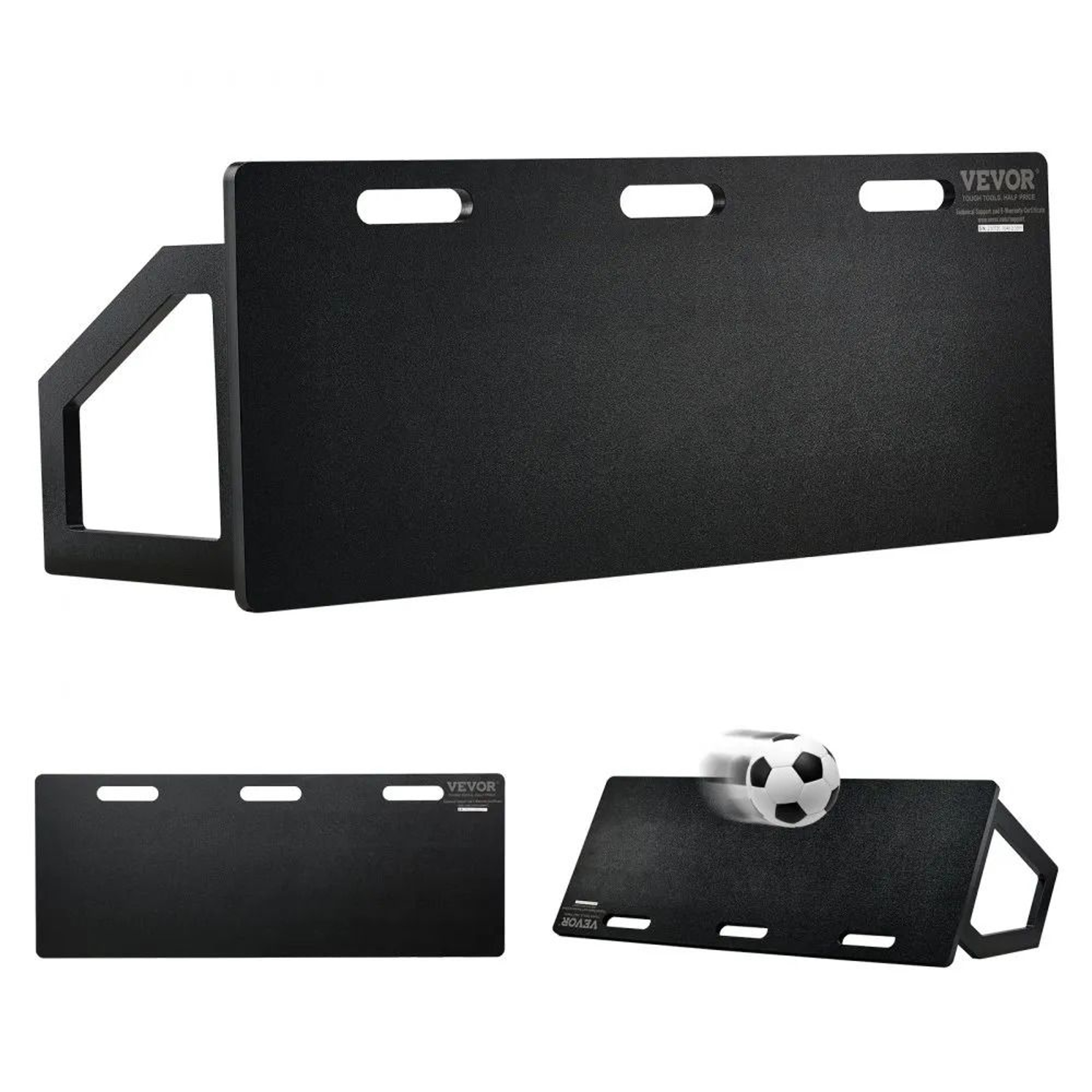 Portable Soccer Rebounder Board With DualAngle Training For Passing  Shooting Practice 0