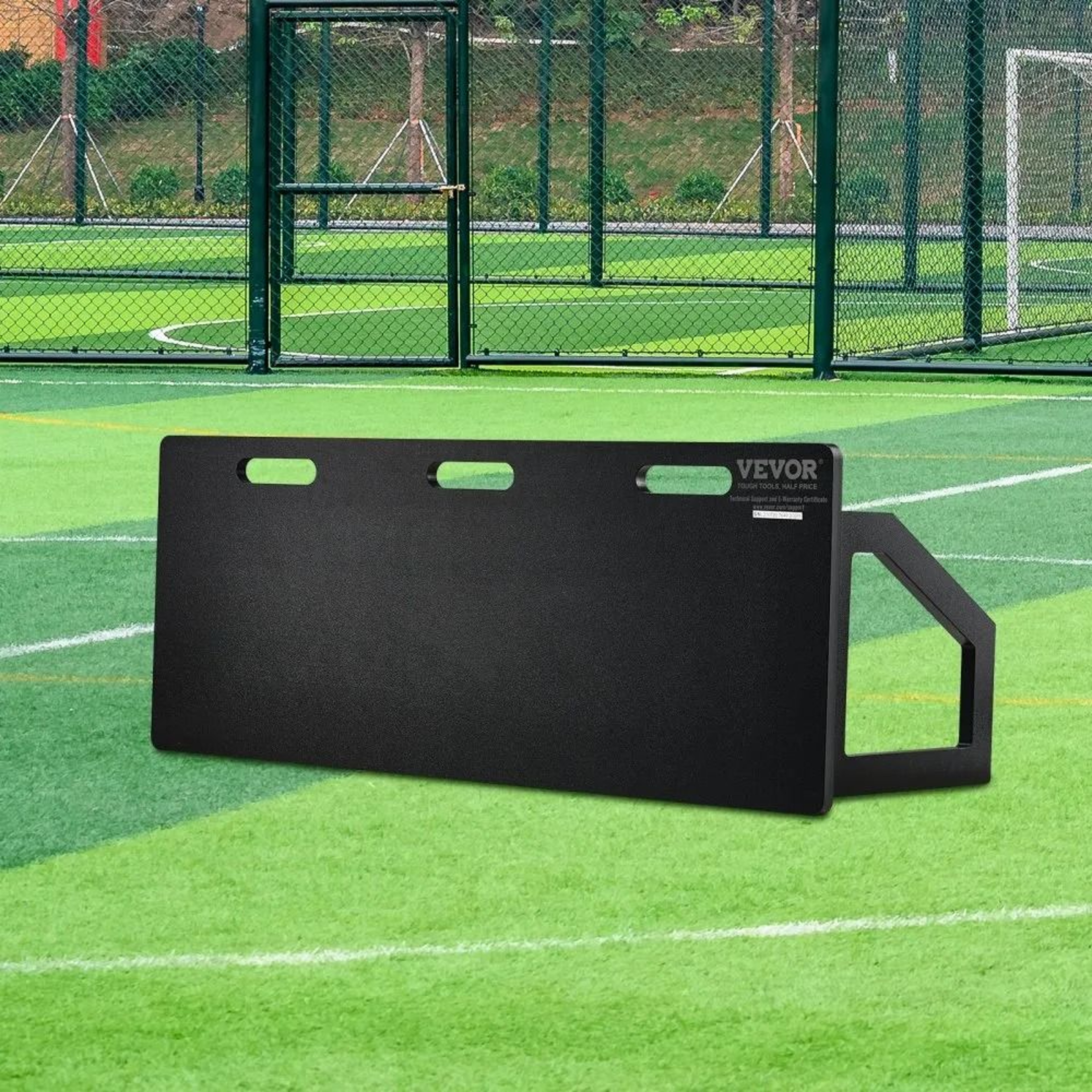 Portable Soccer Rebounder Board With DualAngle Training For Passing  Shooting Practice 7