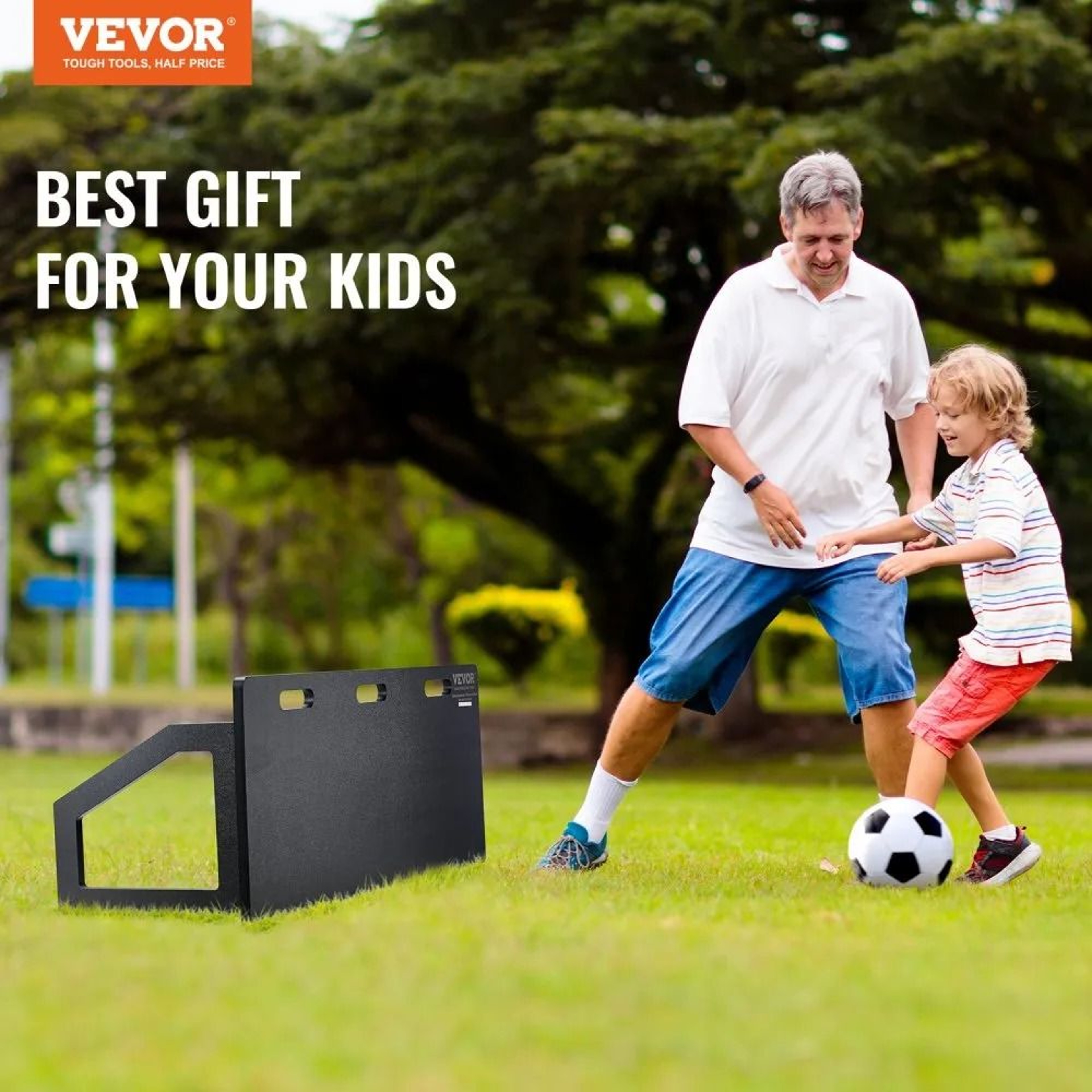 Portable Soccer Rebounder Board With DualAngle Training For Passing  Shooting Practice 1