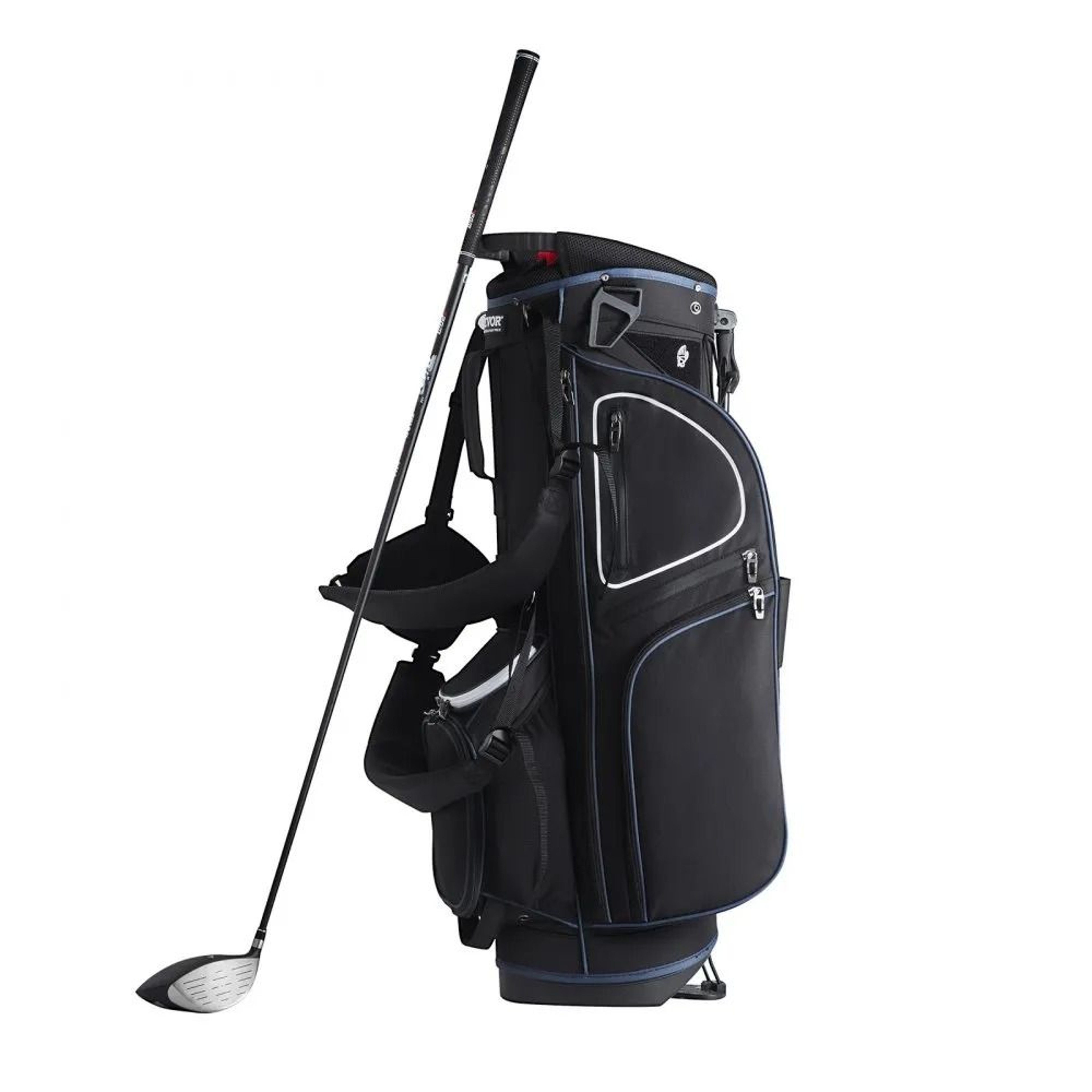 Golf Cart Bag With 14Way Divider  11 Pockets Waterproof Stand Bag 10