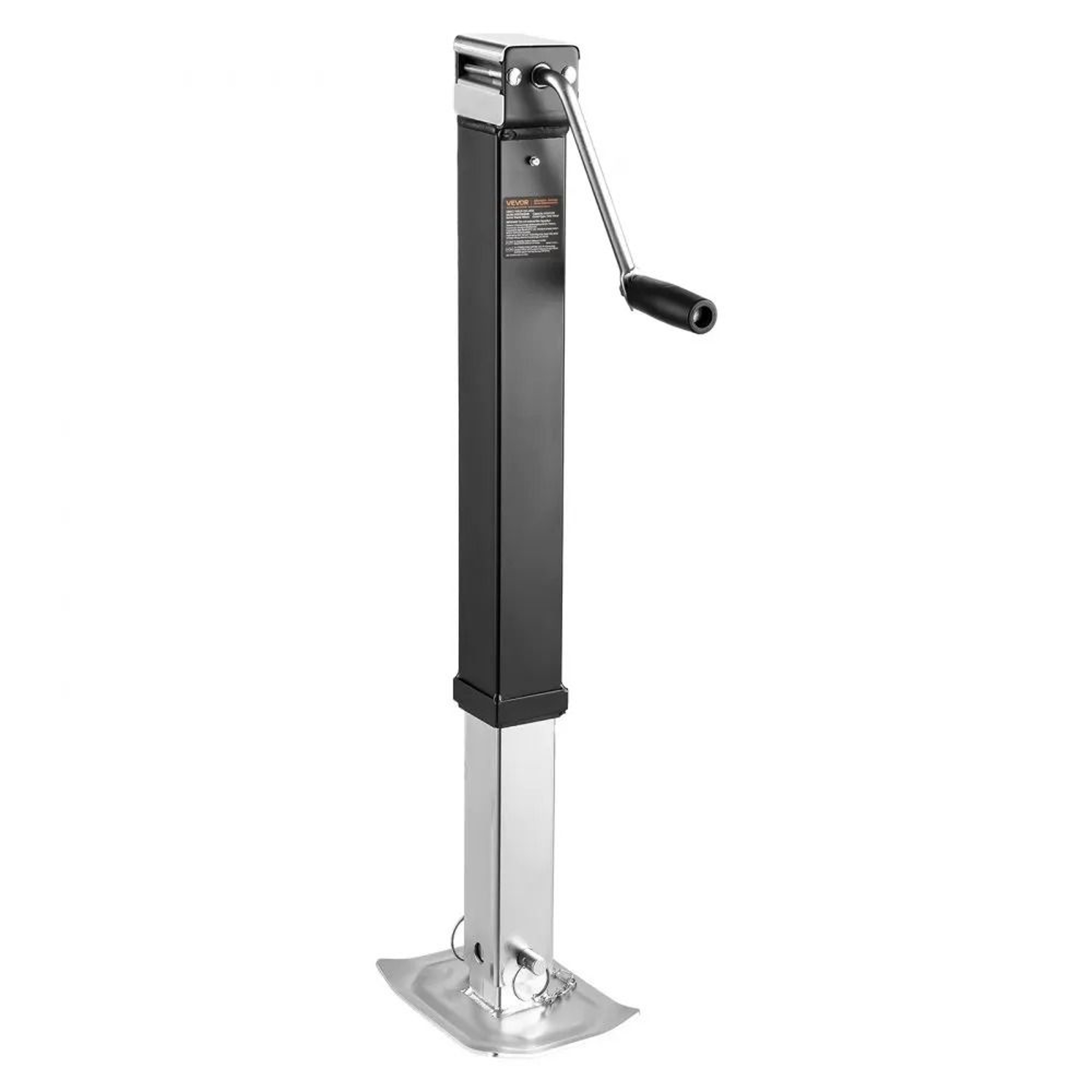 Heavy Duty Trailer Jack 8000 Lbs With Swivel Pipe Mount For RV  Utility Trailers 9
