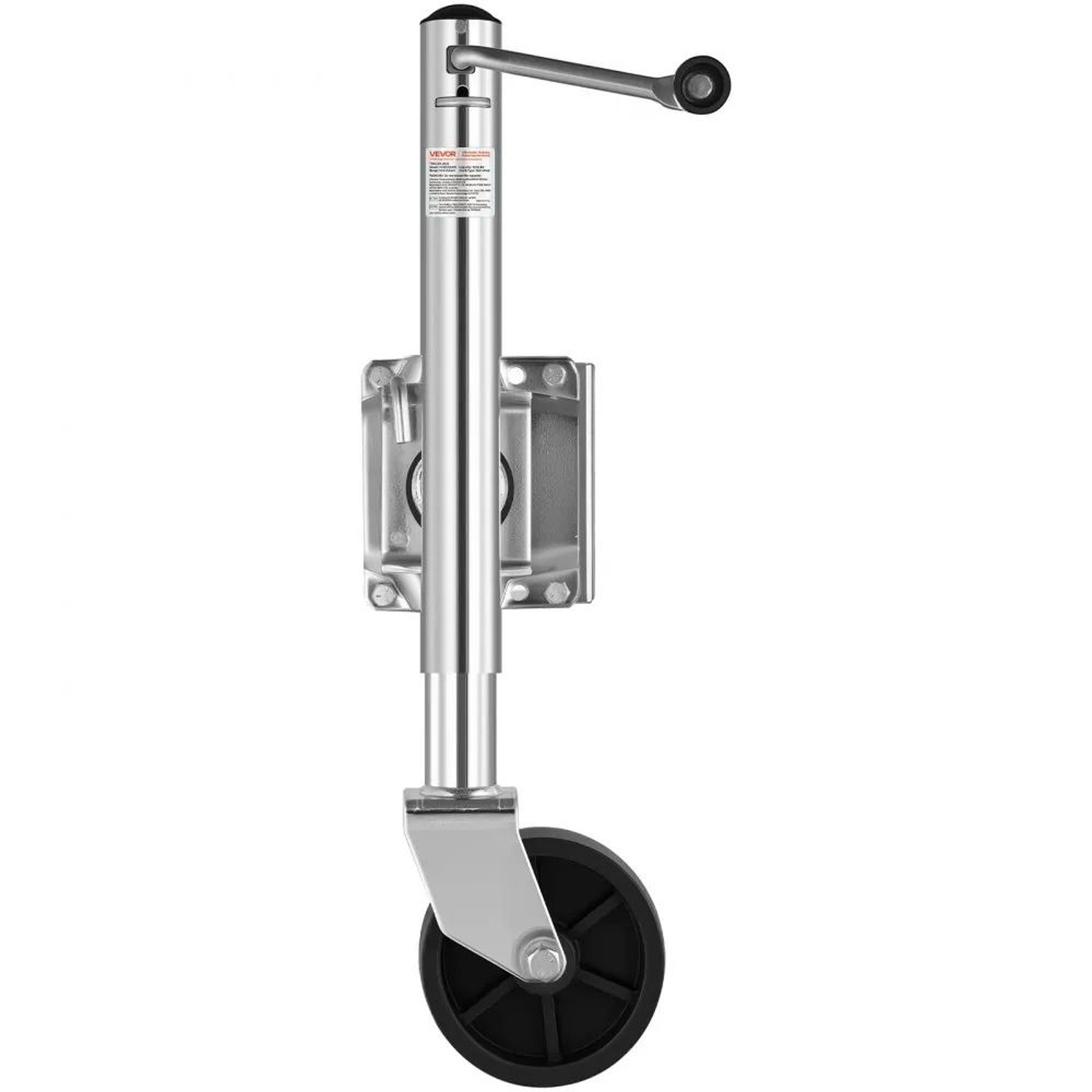 Heavy Duty Trailer Jack With Wheel 1000 Lbs Swivel Boat Trailer Jack For RV  Utility Trailers 8