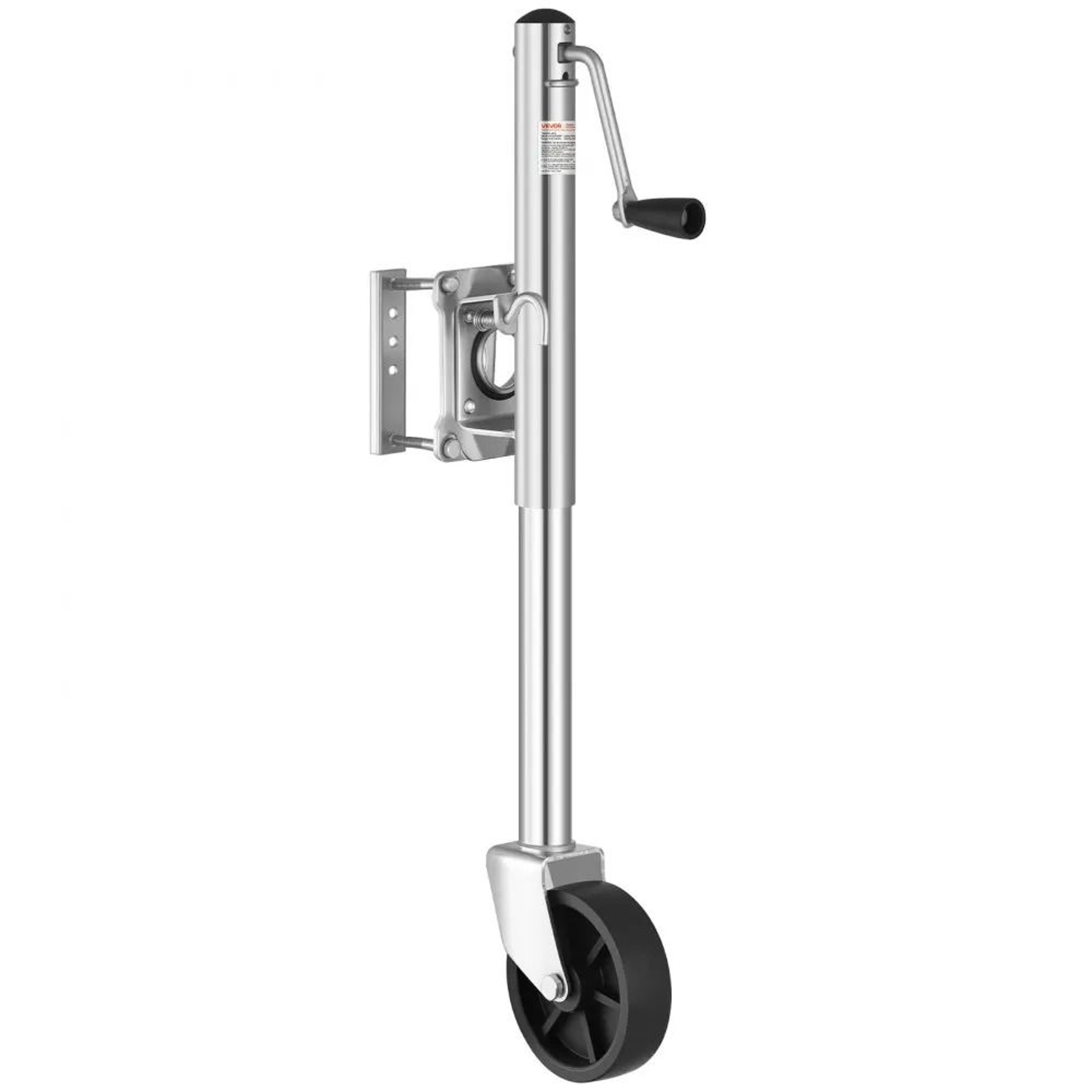 Heavy Duty Trailer Jack With Wheel 1000 Lbs Swivel Boat Trailer Jack For RV  Utility Trailers 9