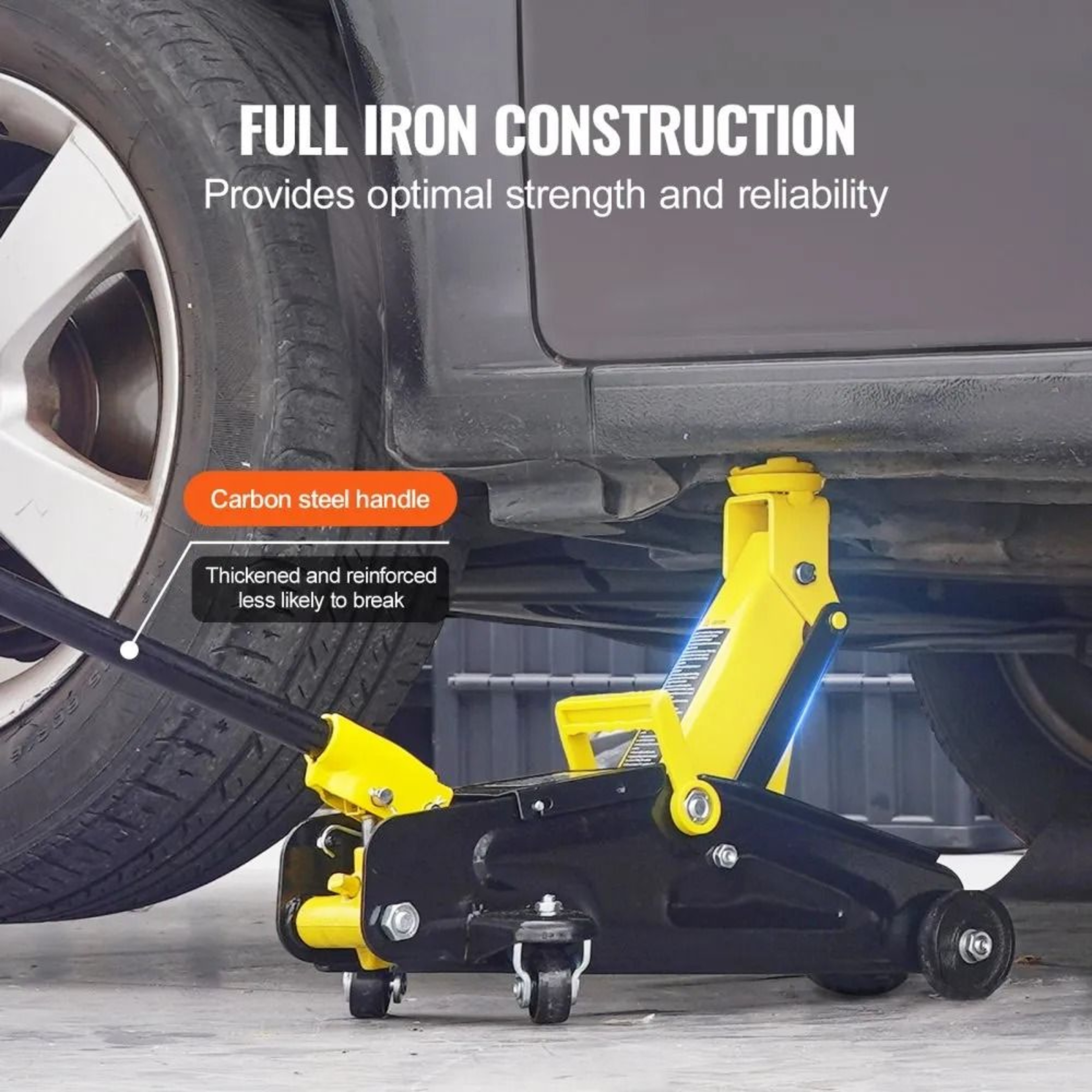 2 Ton Low Profile Hydraulic Floor Jack For Cars SUVs  Light Trucks 2