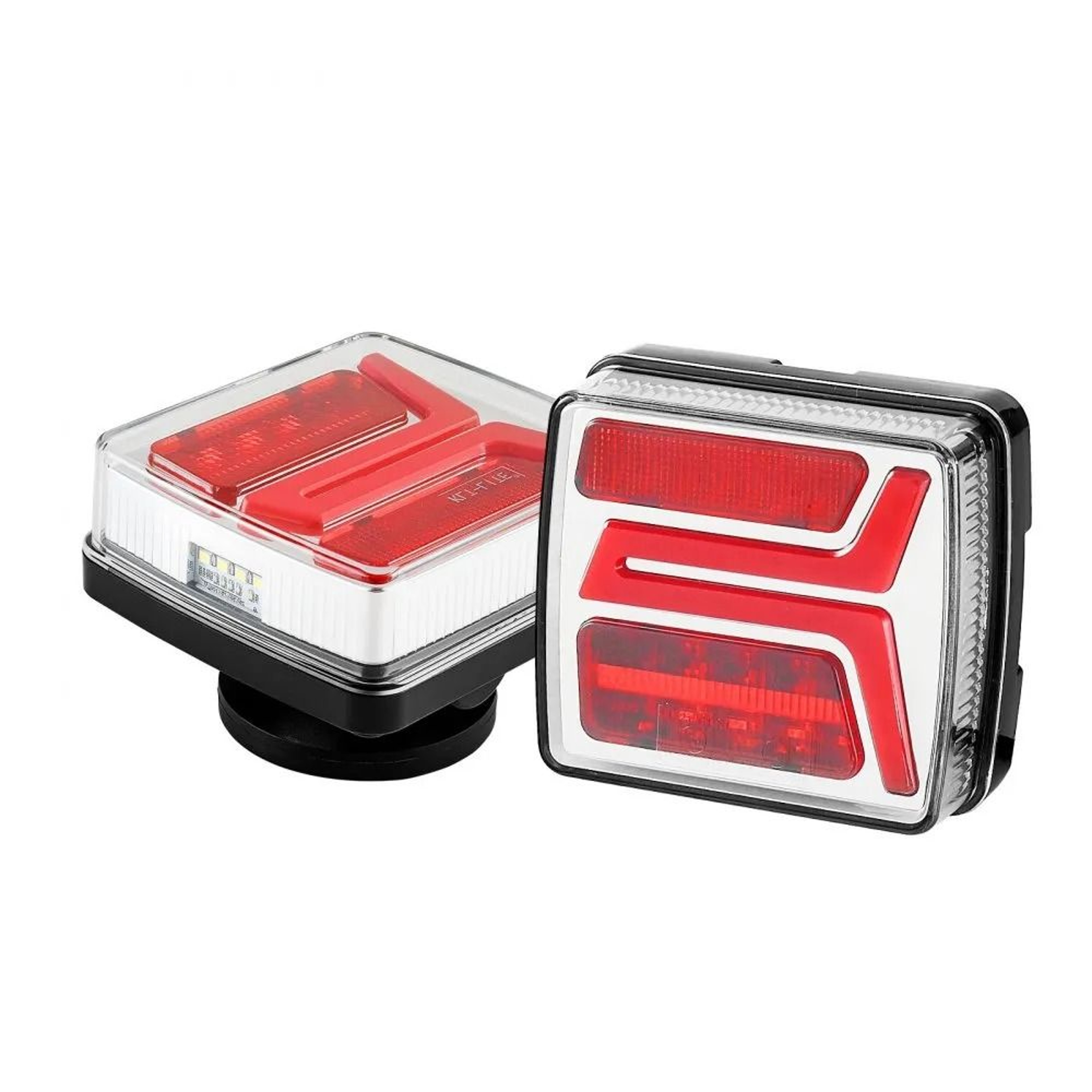Magnetic LED Trailer Lights Kit With Waterproof Tow Wiring For Boat RV  Utility Trailers 8
