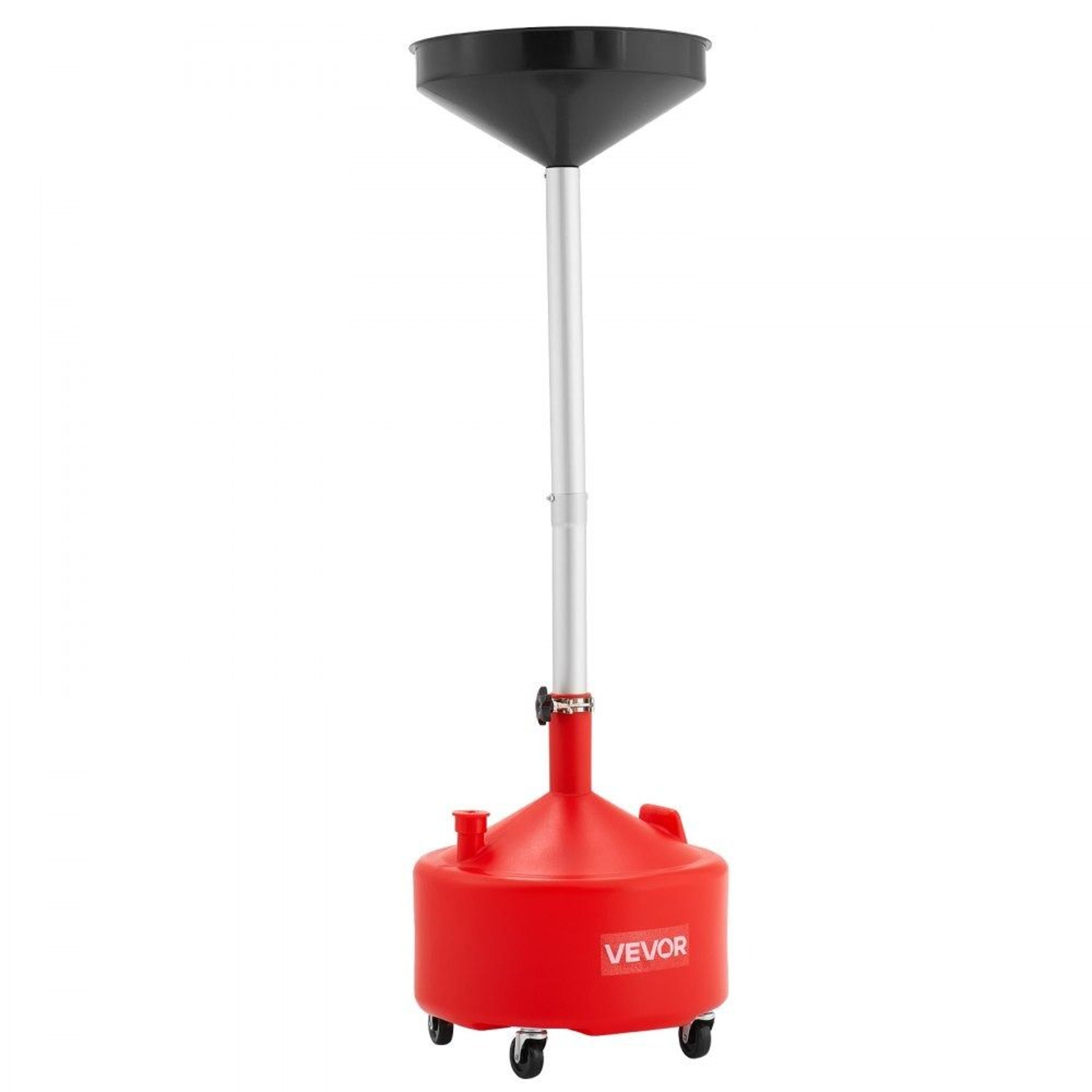 8 Gallon Waste Oil Drain Tank With Adjustable Funnel  Wheels For Garage Oil Changes 7