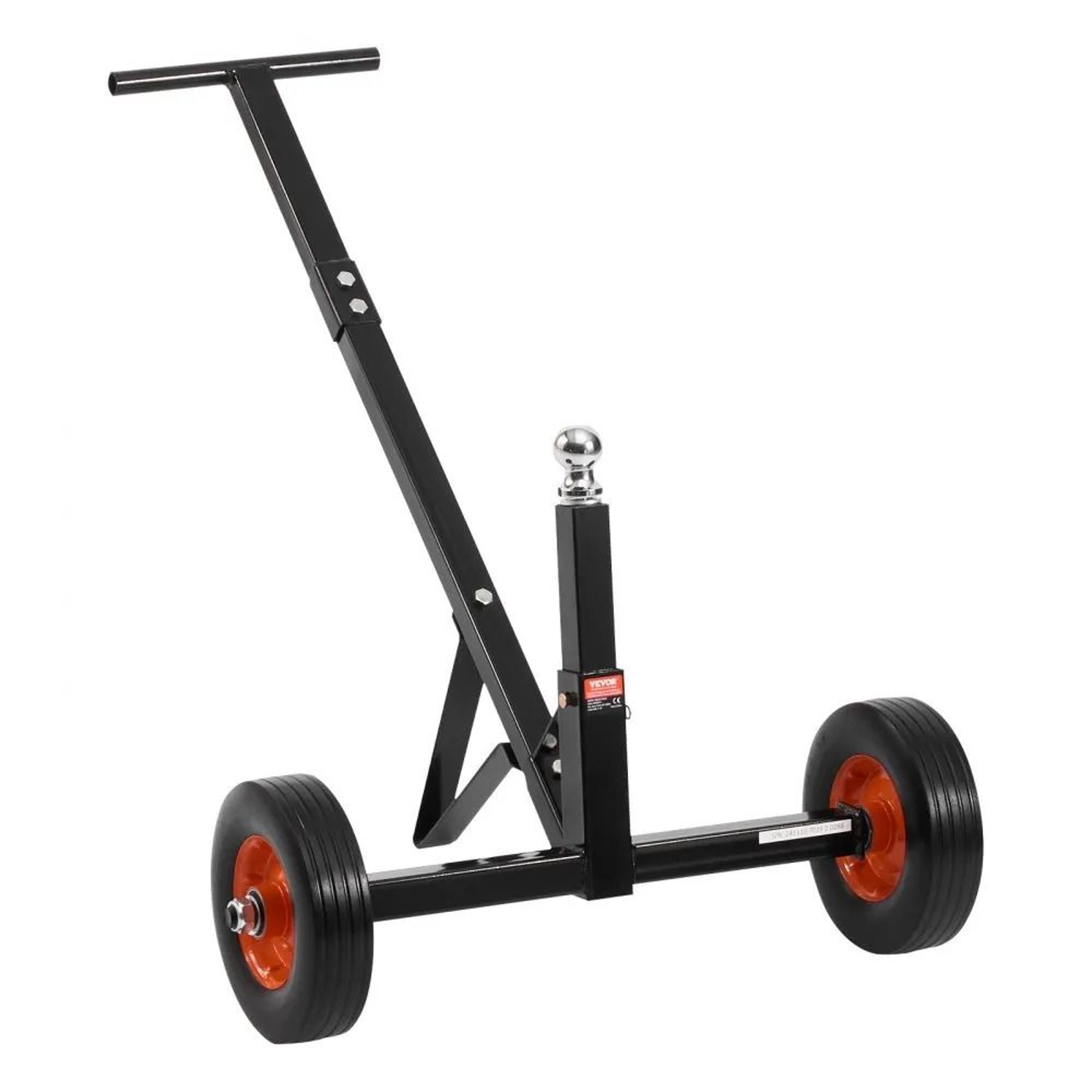 Heavy Duty Trailer Dolly With Adjustable Hitch Ball  Solid Tires For Boat RV Utility Trailers 7