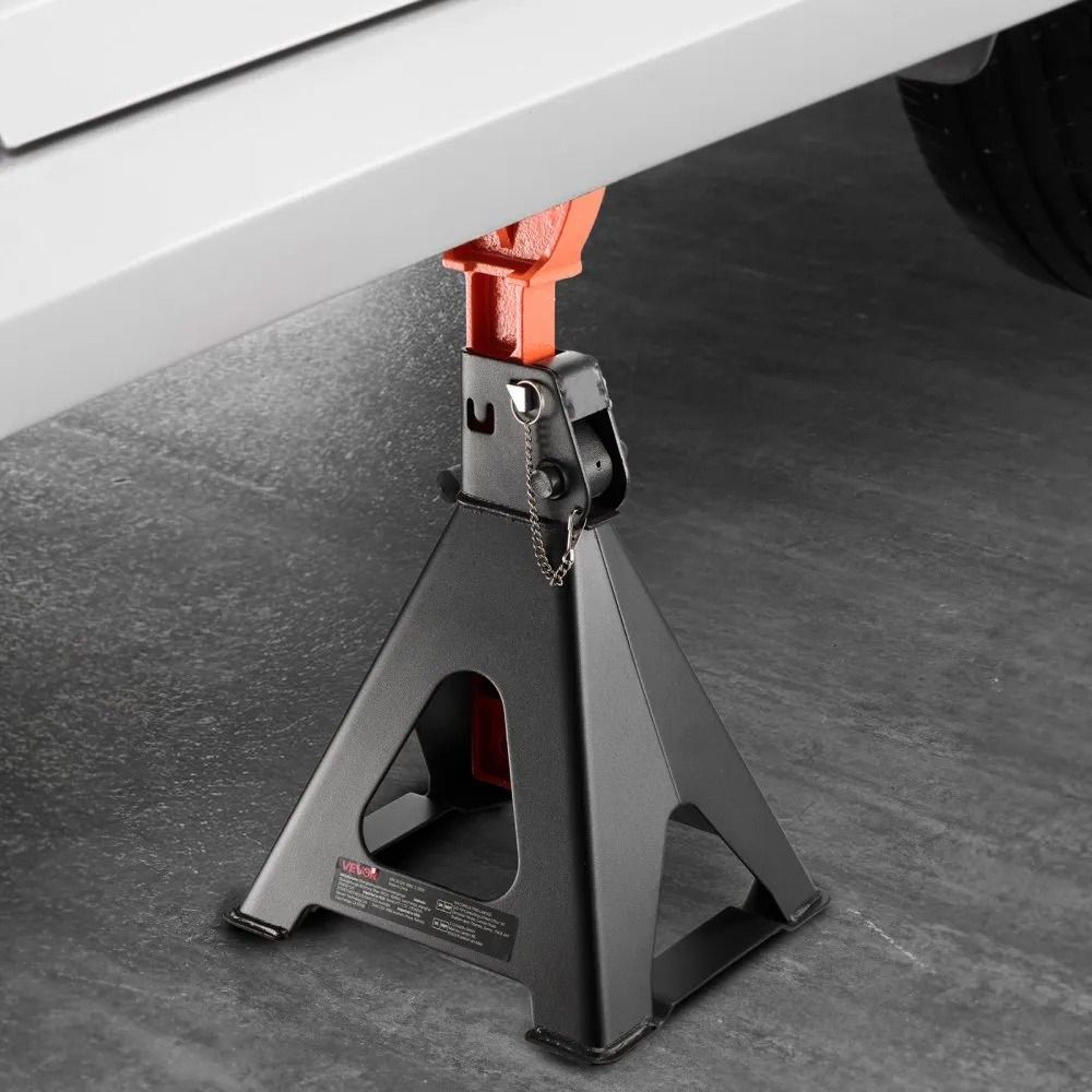 6 Ton Heavy Duty Jack Stands With Double Locking For Trucks SUVs  RVs 5