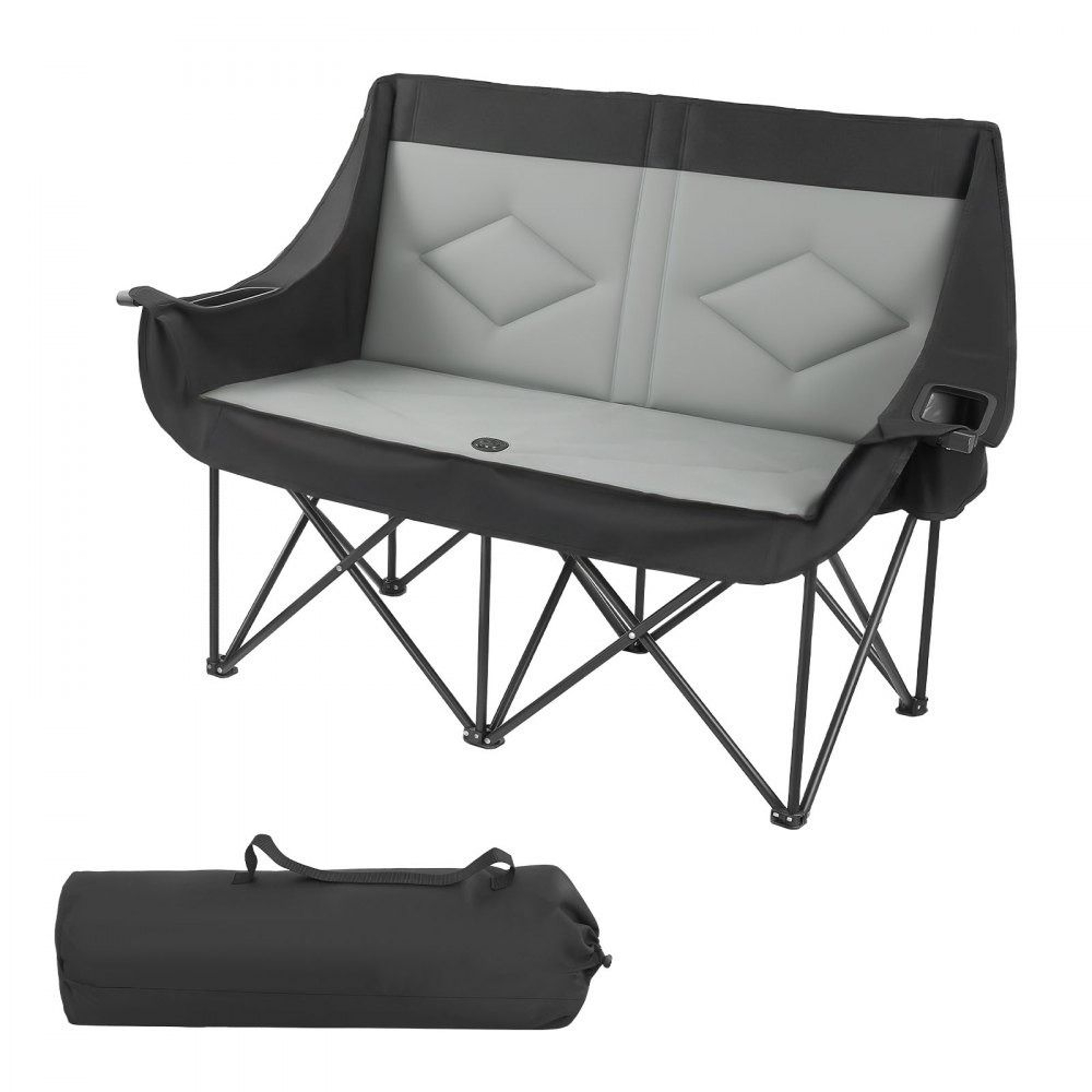 Heavy Duty Outdoor Double Camping Chair For Two Adults 11