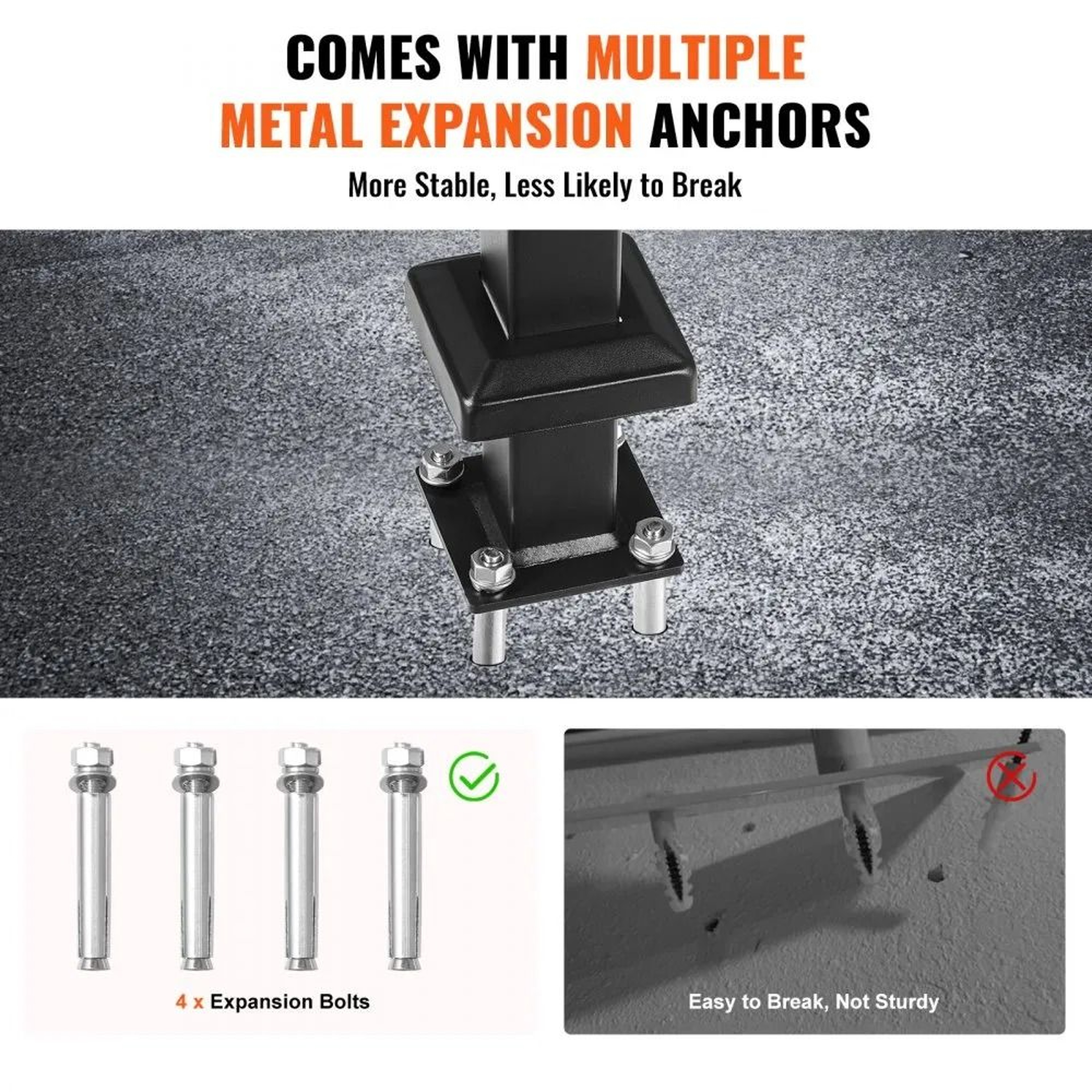 Outdoor Stair Handrail For 1 To 3 Steps 5