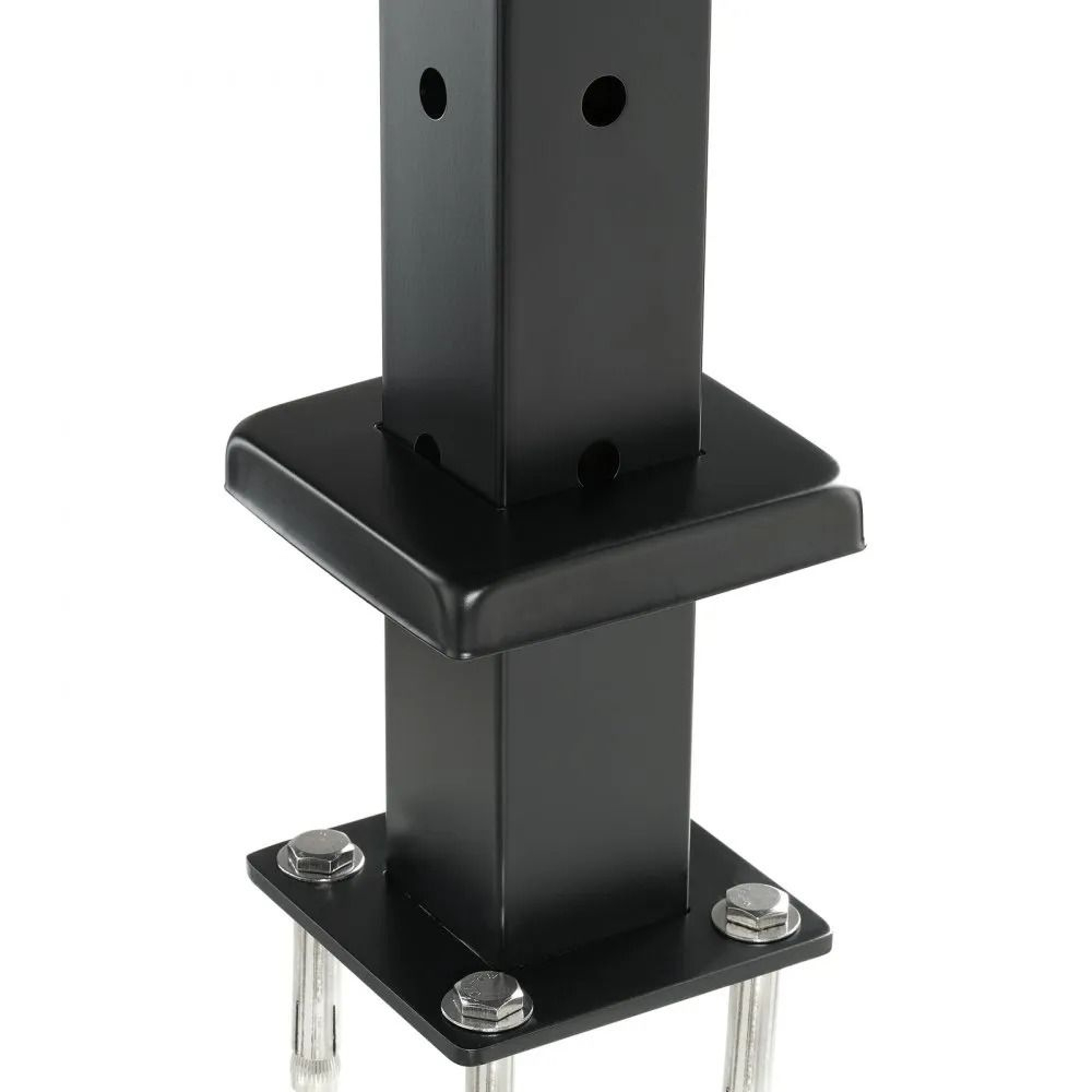 36 Inch Stainless Steel Cable Railing Post With L Shaped Holes For Deck And Stair Railings 9