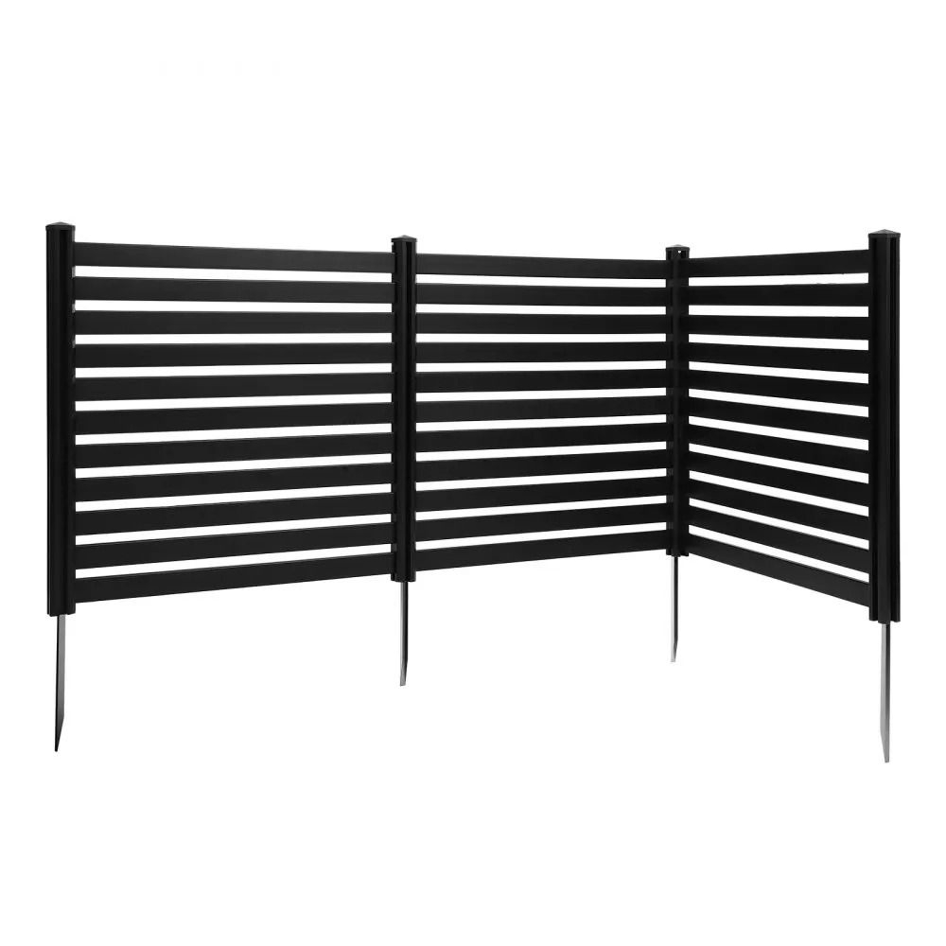 Outdoor Privacy Screen Fence Panels 50 X 48 In Vinyl Enclosure For AC Units Trash Bins And Pool Equ 8