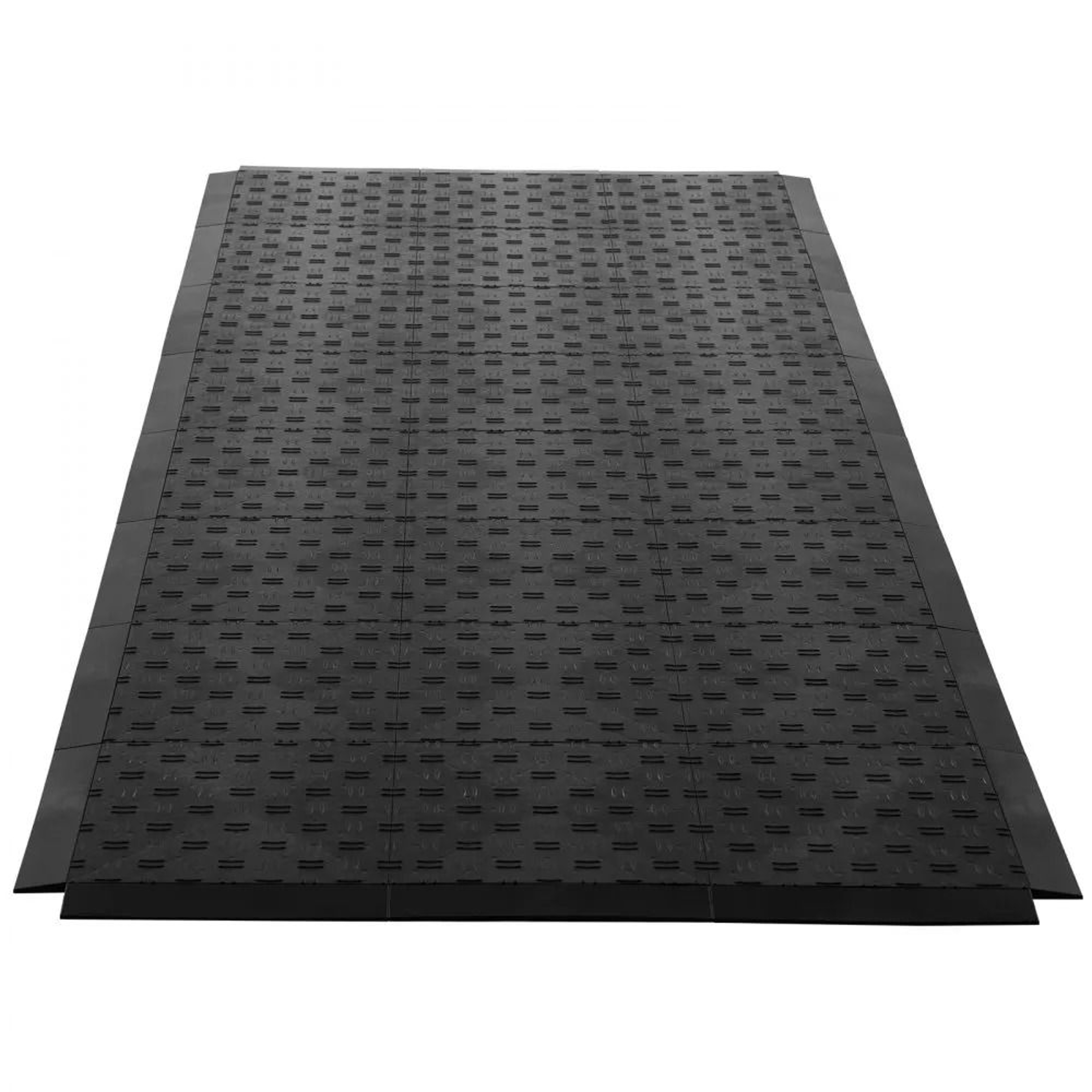 Garage Floor Edging Kit 15 PCS Interlocking Mat Edge Protector For 6 Lock Garage Mats 9