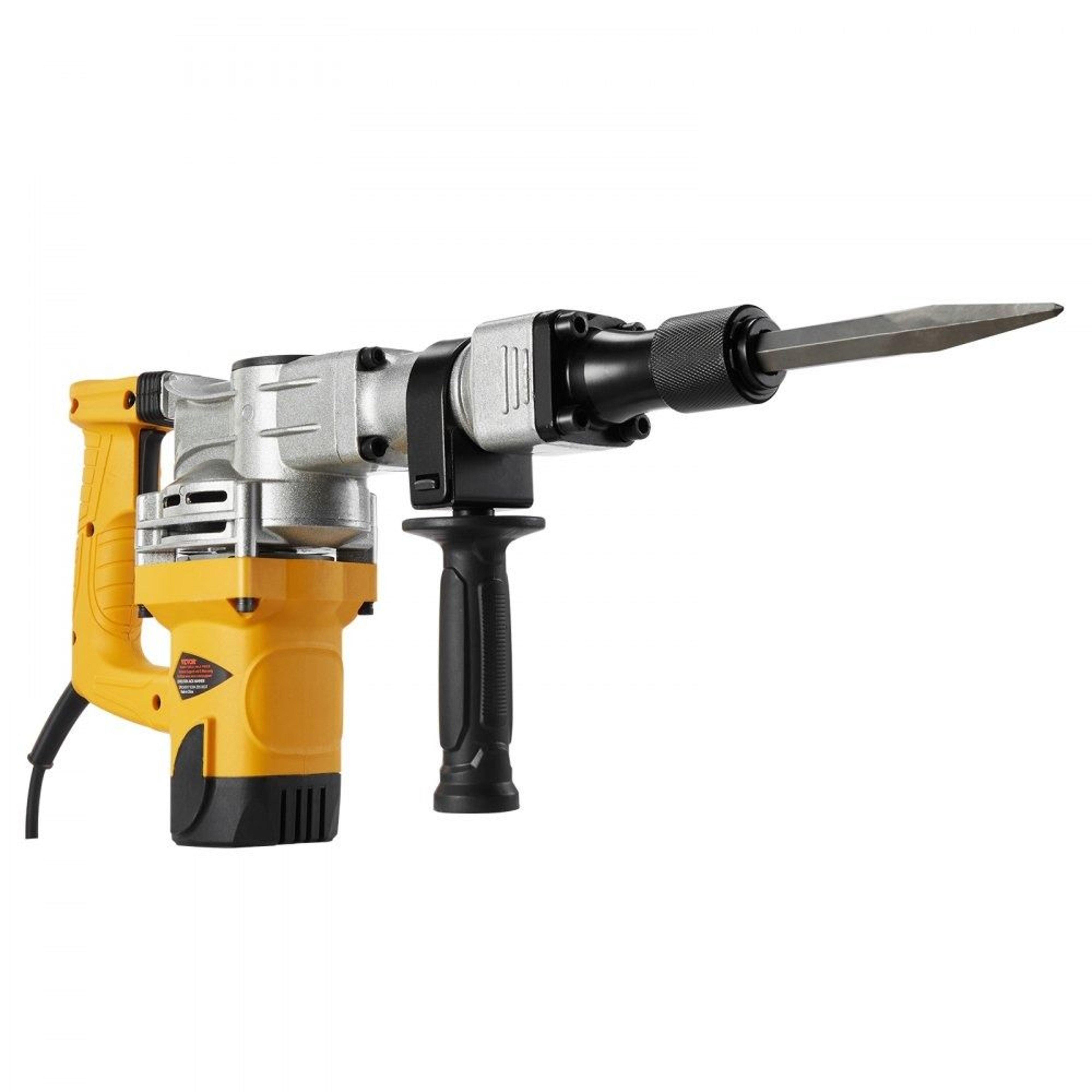 1400W Demolition Jack Hammer Electric Concrete Breaker With Chisels And Carry Case 8