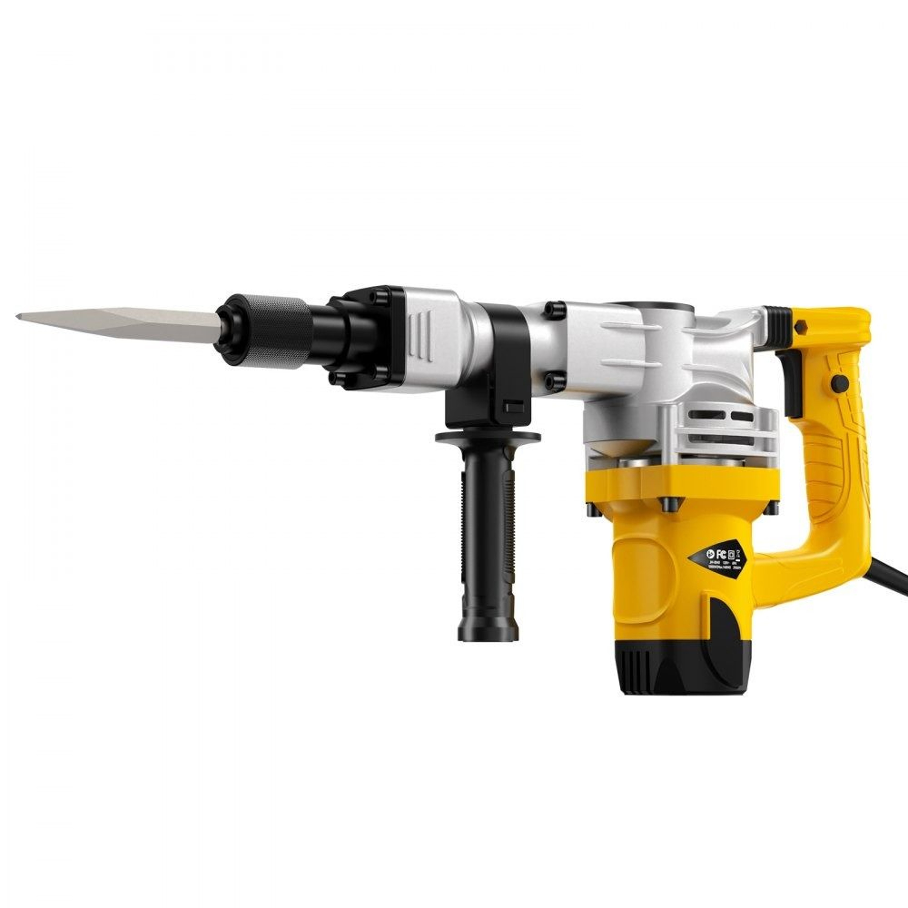 1400W Demolition Jack Hammer Electric Concrete Breaker With Chisels And Carry Case 9