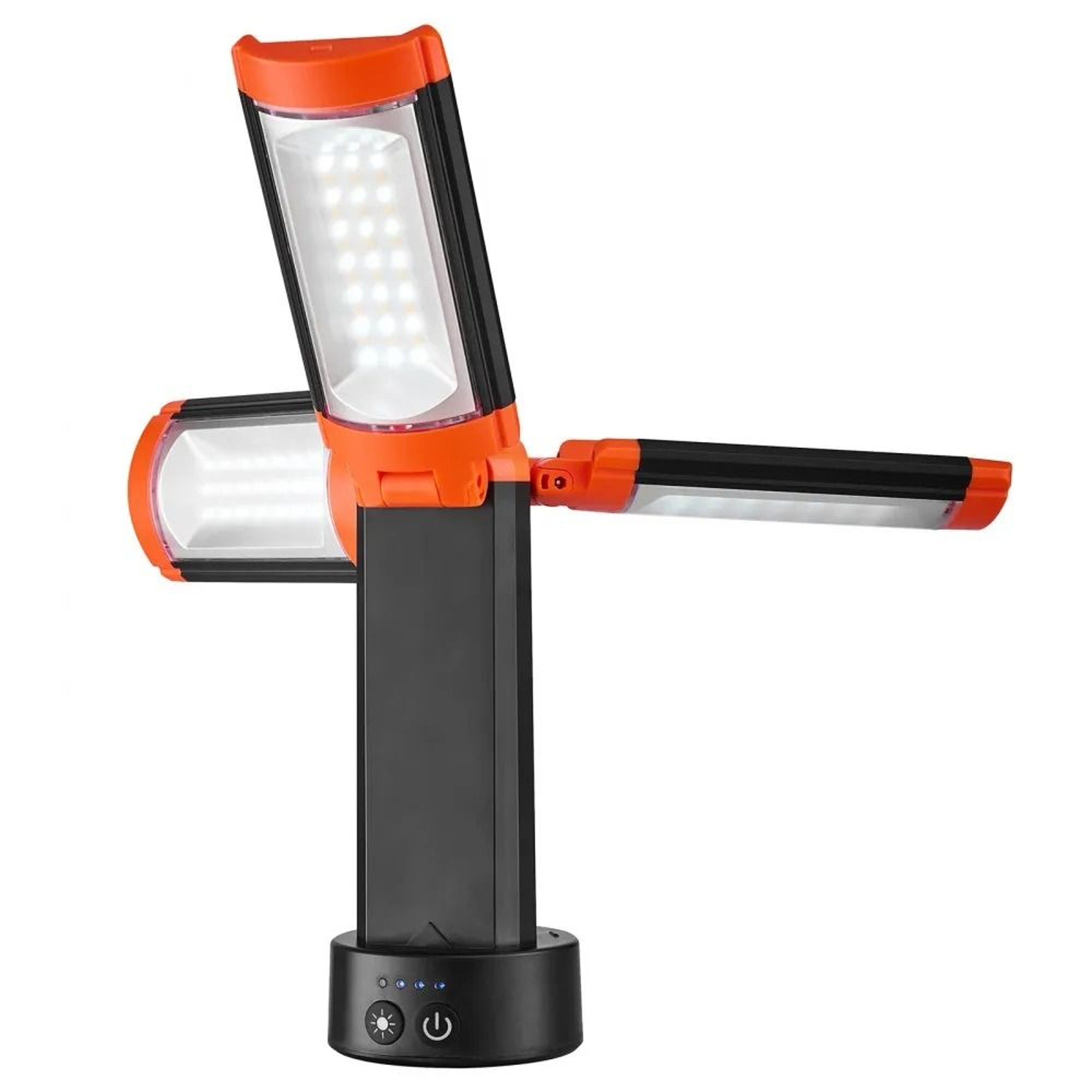 Rechargeable LED Work Light With Stand 2200 Lumens Portable Tripod Construction Light 8