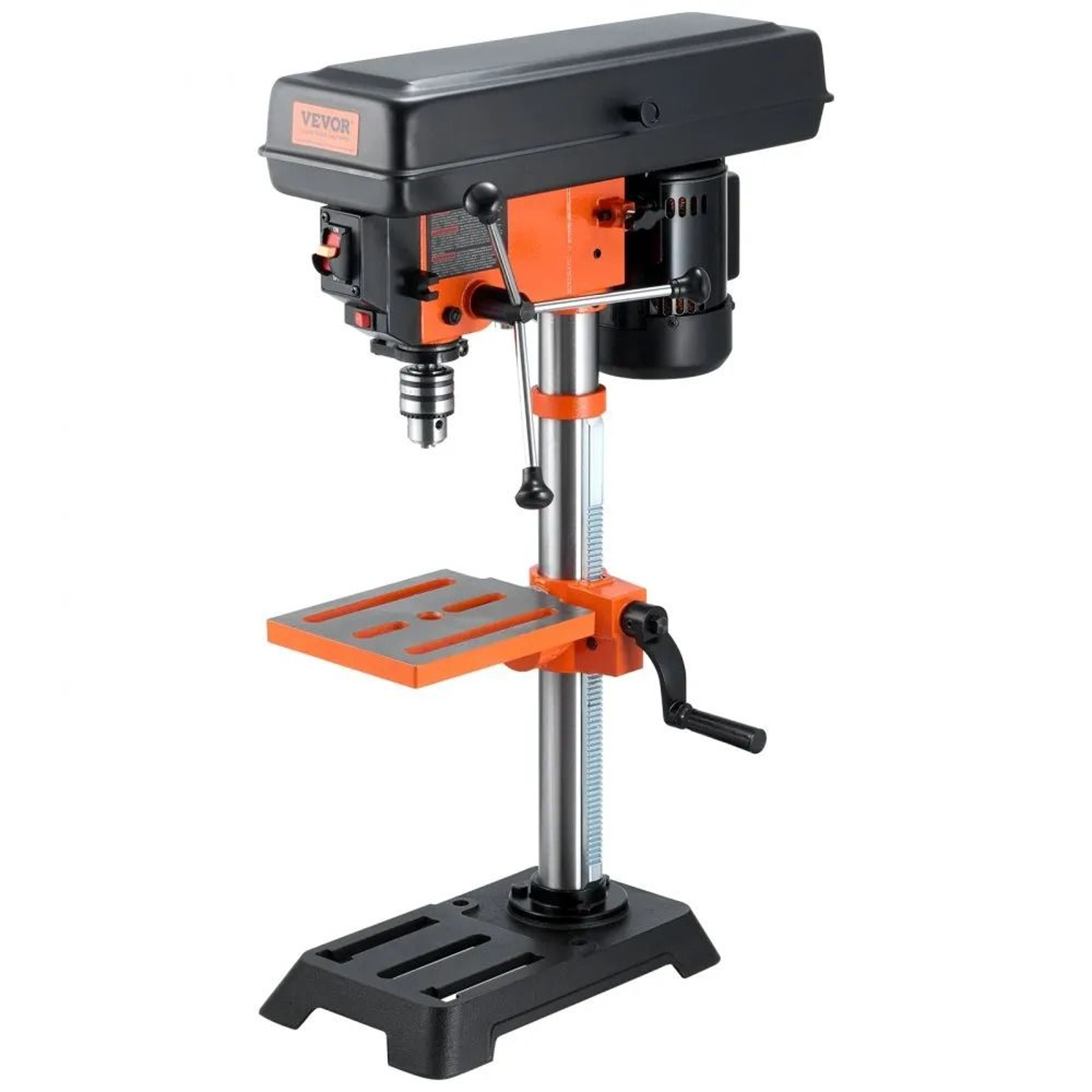 10 Inch Benchtop Drill Press Variable Speed Machine For Wood And Metal Drilling 8