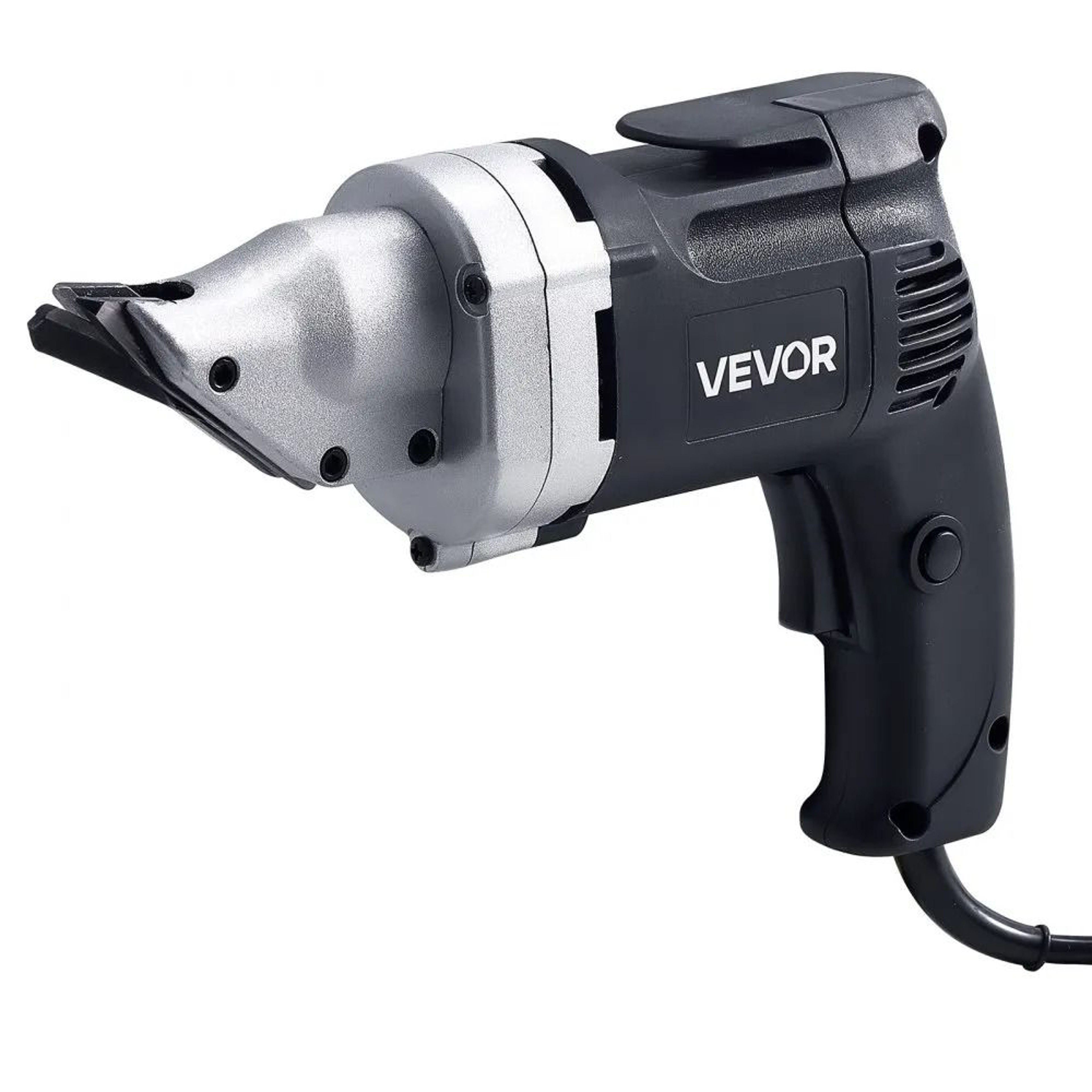 Electric Metal Shear 480W Corded Sheet Metal Cutter With Swivel Head And Variable Speed Control 7