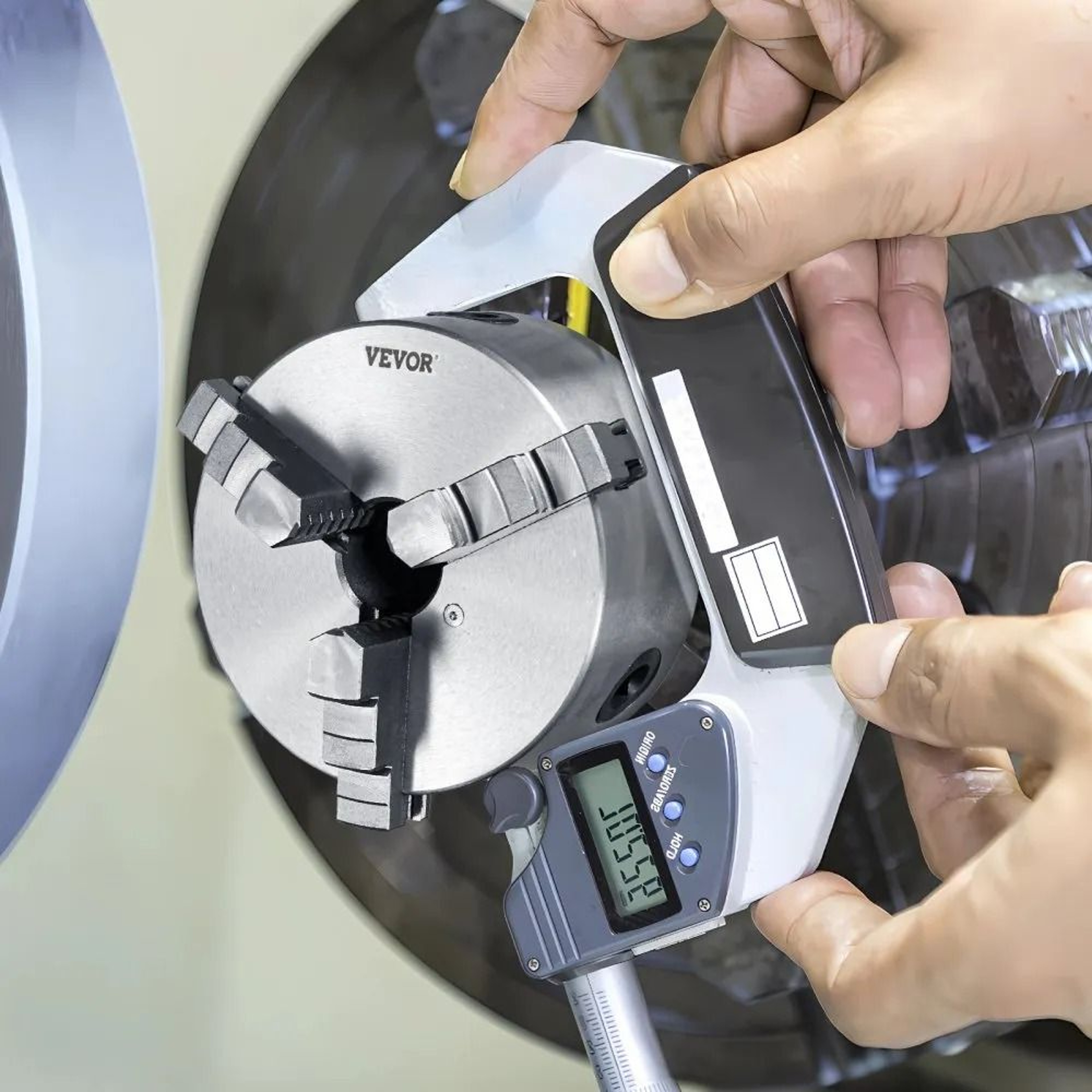 6 Inch Self Centering Lathe Chuck With Reversible Jaws For Precision Machining 5